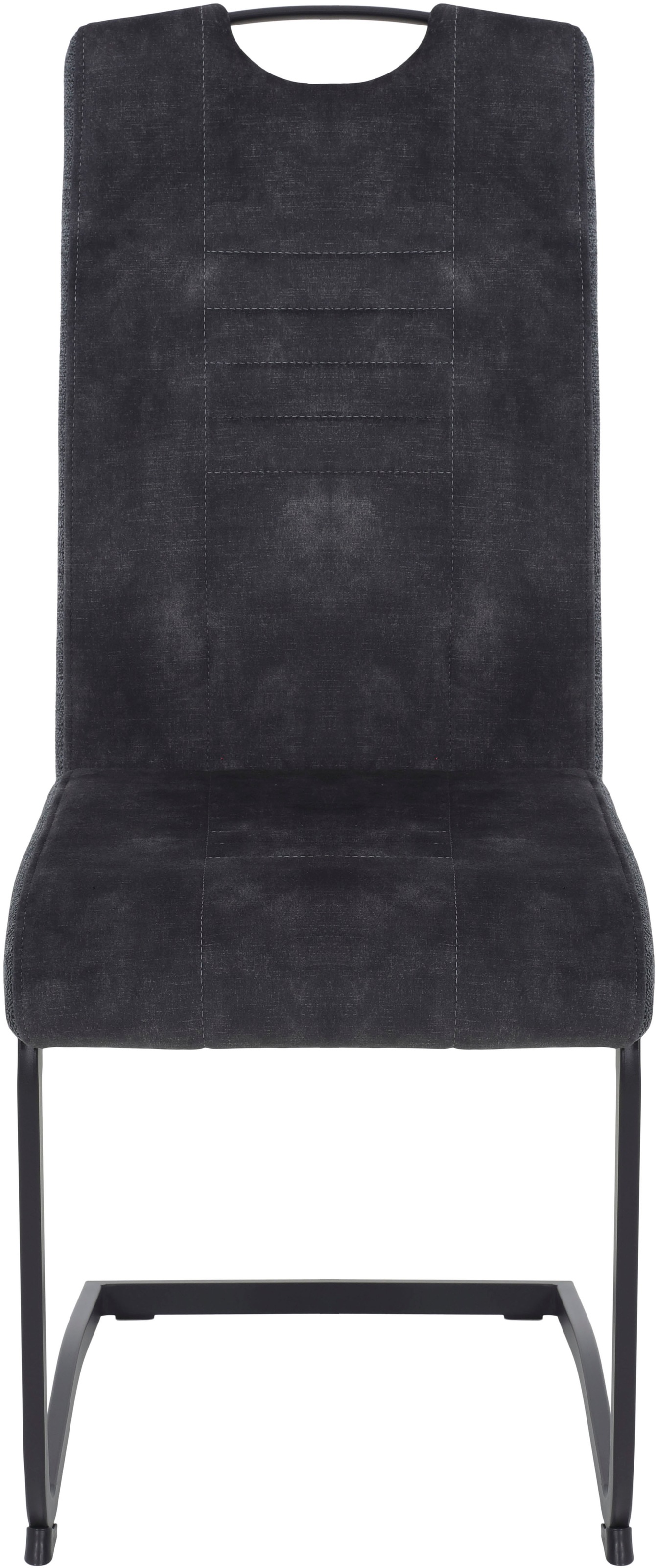 HELA Freischwinger »RIGA« (Set) 2 Stk.Freischwinger,Vierkantrohrgestell,mit Griff,Stoffkombination