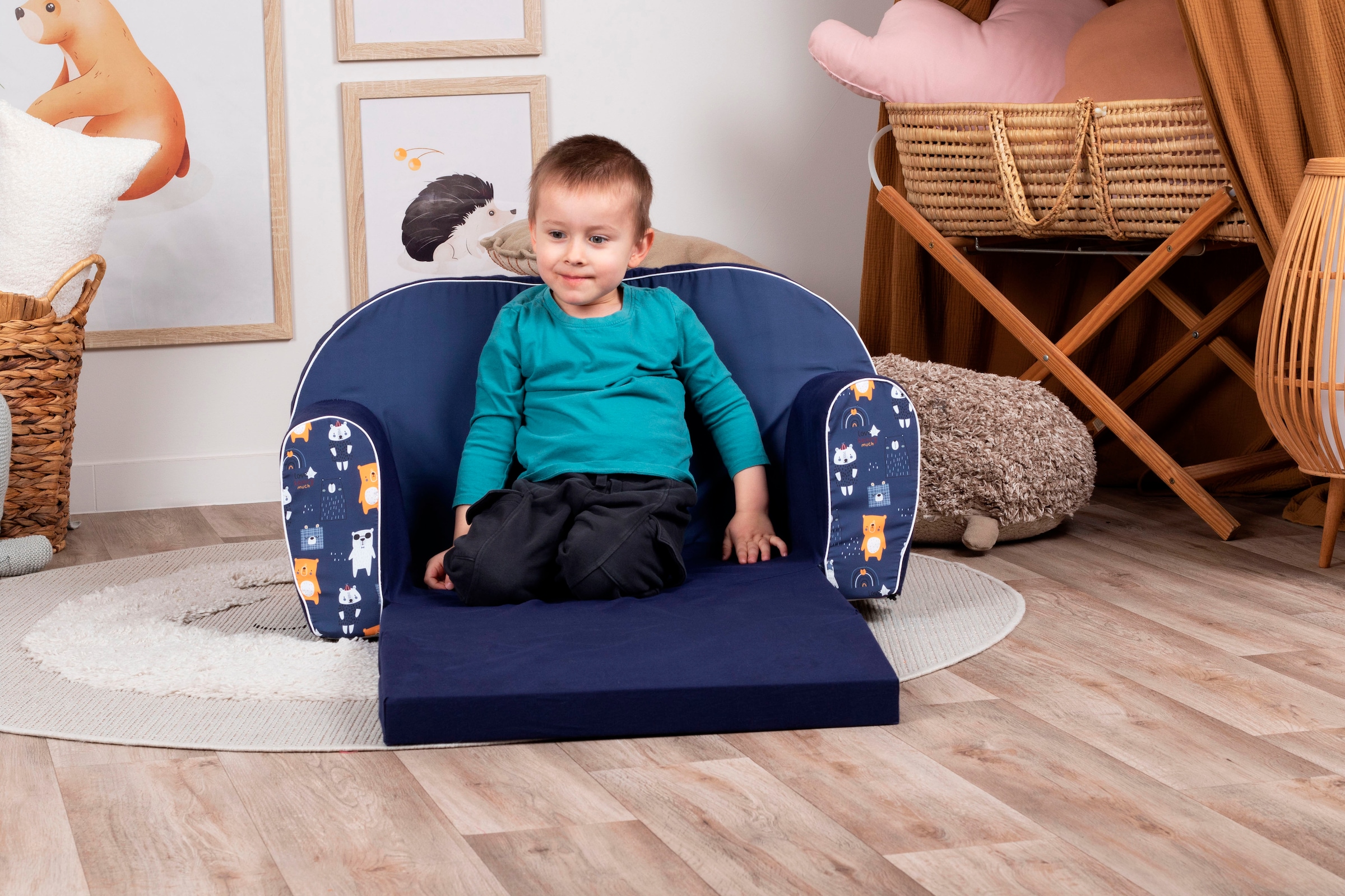 Knorrtoys® Sofa »Pretty bear« für Kinder; Made in Europe