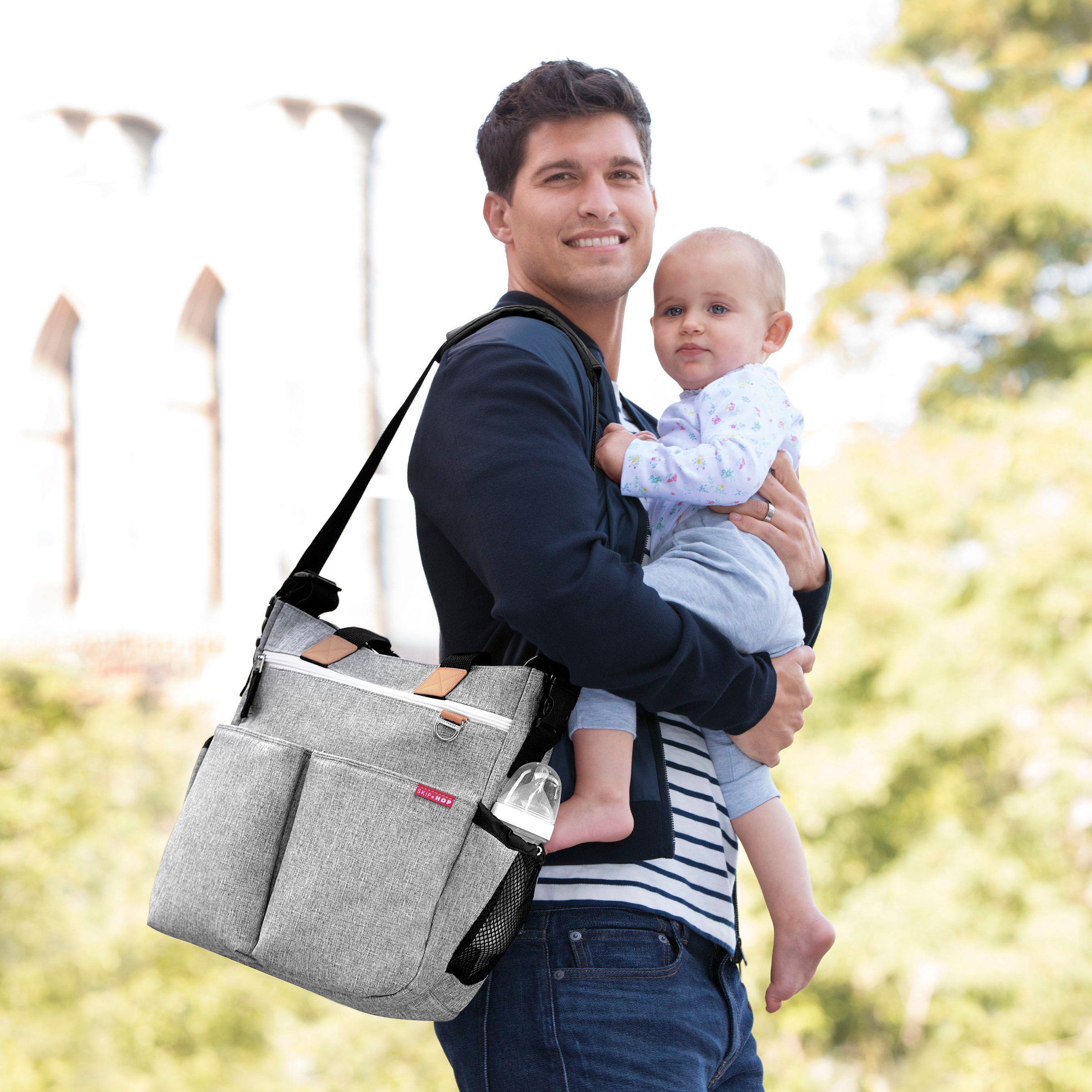 Skip Hop Wickeltasche »Duo Signature, graumeliert«