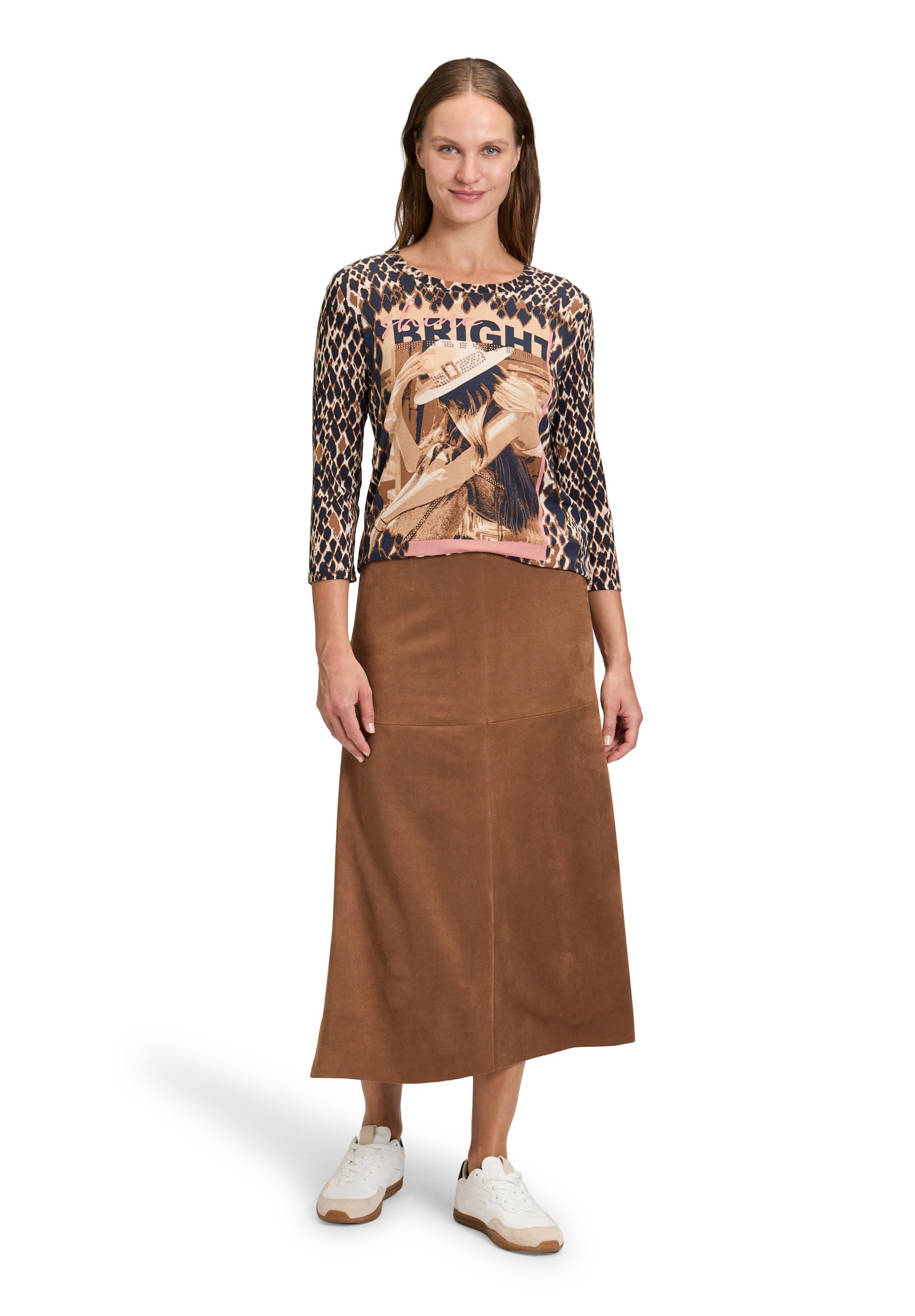 Betty Barclay Langarmshirt »Basic Shirt mit Rundhalsausschnitt«