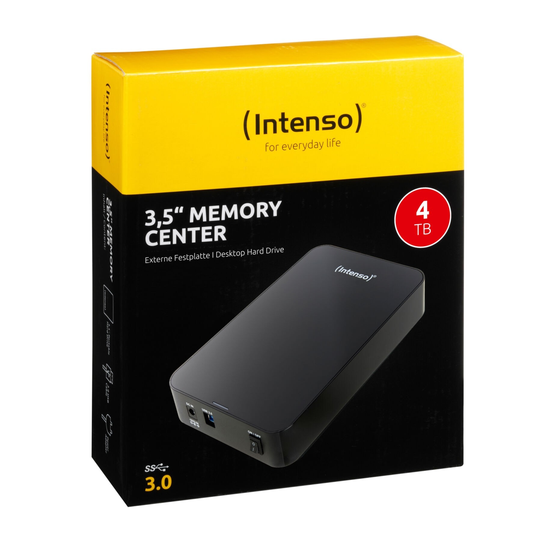 Intenso externe HDD-Festplatte »3.5 Memory Center 4TB«