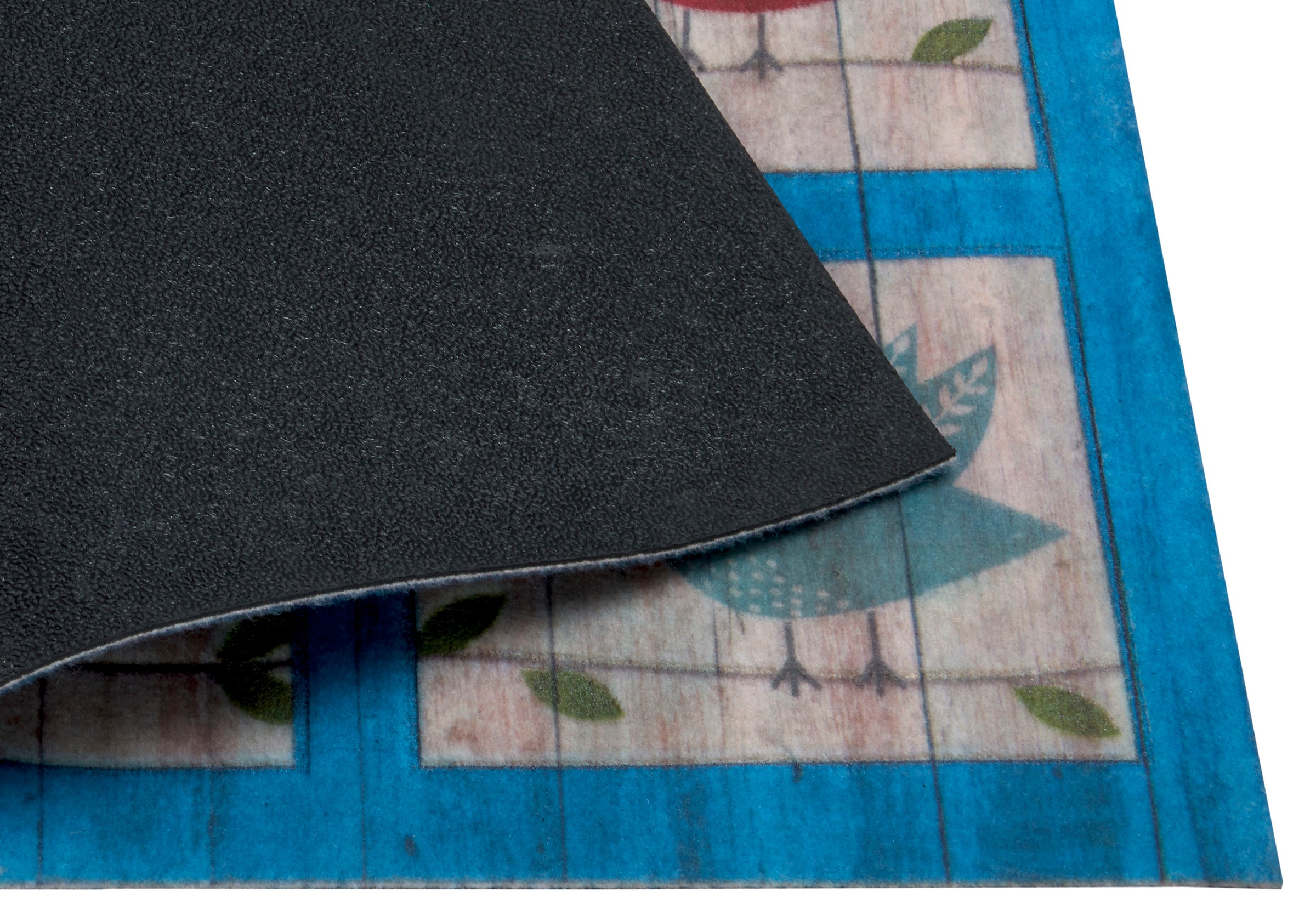 my home Fußmatte »Birds, Türmatte«, rechteckig, 6 mm Höhe, Tiermotiv, robust, Eingang, Türvorleger, rutschfest, Schmutzfang