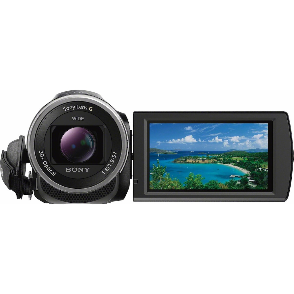 Sony Camcorder »HDR-CX625B«, Full HD, NFC-WLAN (Wi-Fi), 30 fachx opt. Zoom