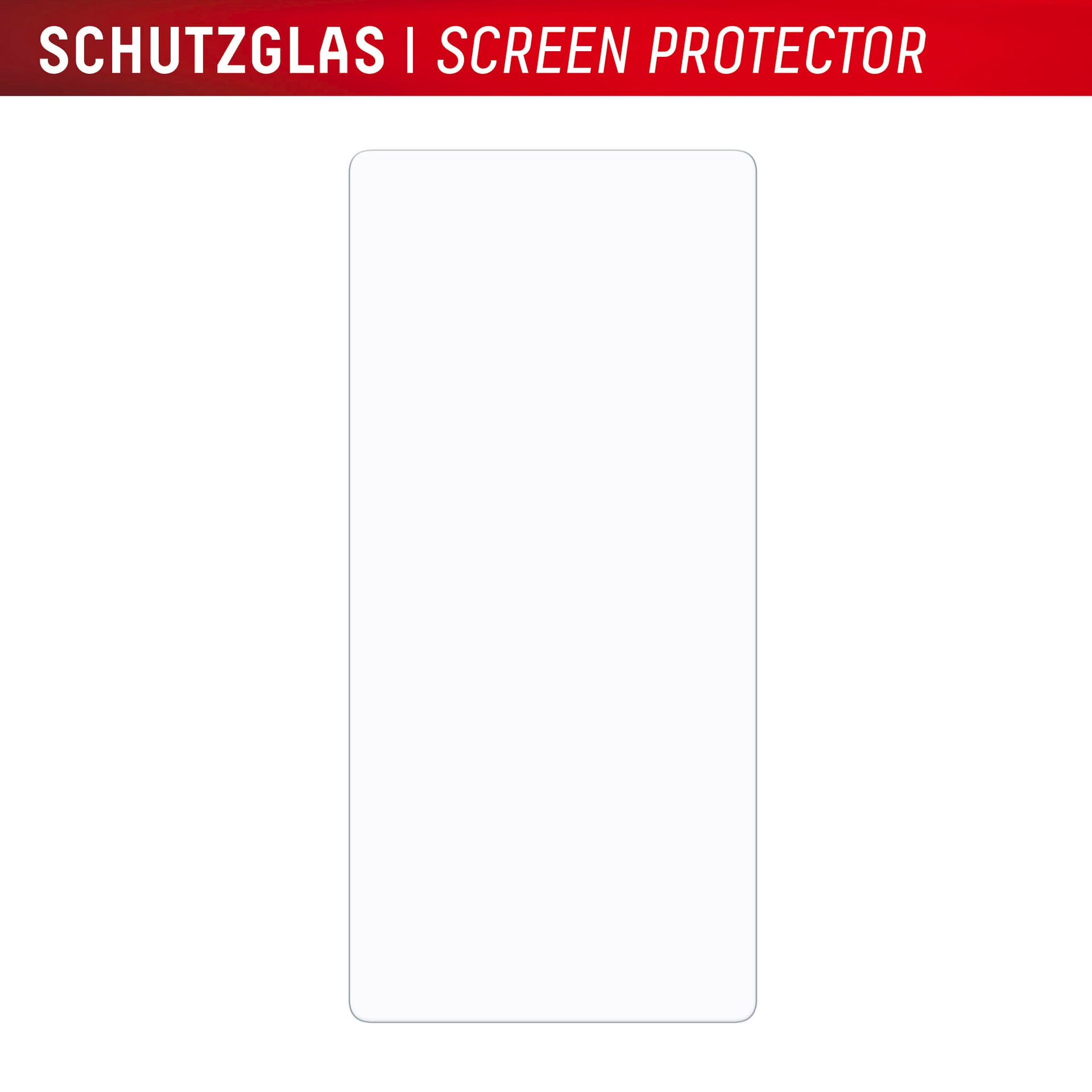 Displex Displayschutzglas »Real Glass Screen Protection«, für Samsung Galaxy S25 Ultra, Displayschutzfolie, Schutzfolie, Bildschirmschutz, kratz- & stoßfest