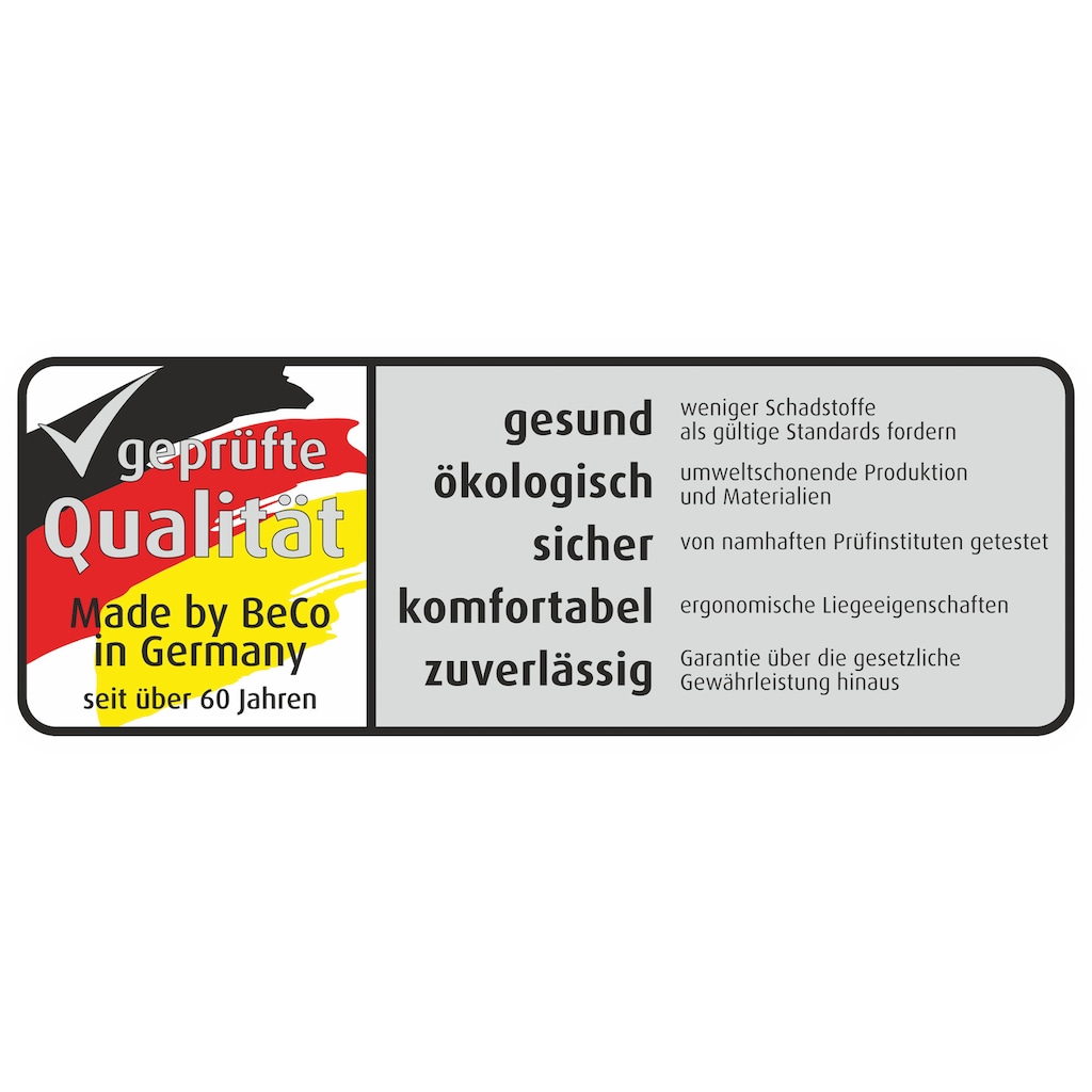 Beco Komfortschaummatratze »Deluxe XXL Matratze in zwei Ausführungen«, 20 cm hoch, Raumgewicht: 28 kg/m³, (1 St.), Alle Übergrößen & Härtegrade = 1 Vorteilspreis