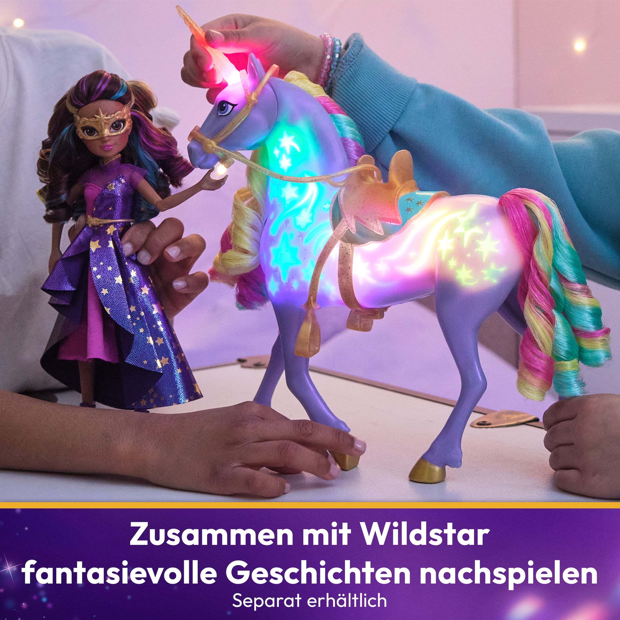 Spin Master Anziehpuppe »Unicorn Academy Deluxe Maskenball - Sophia«