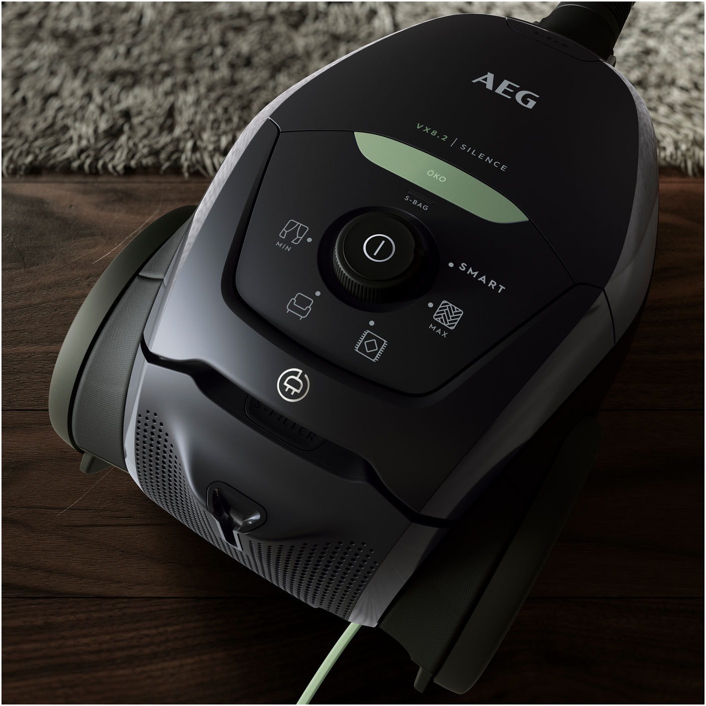 AEG Bodenstaubsauger »VX82-1-ÖKO«, 600 W, mit Beutel, aus 75% Recyclingkunststoff