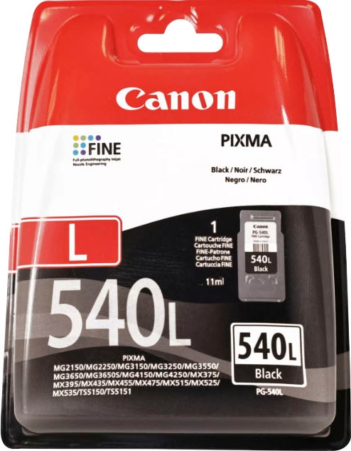 Canon Tintenpatrone »PG-540L schwarz«, original (5224B010)
