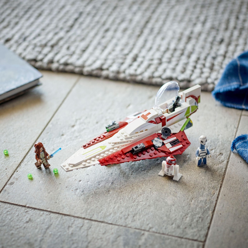 LEGO® Konstruktionsspielsteine »Obi-Wan Kenobis Jedi Starfighter™ (75333), LEGO® Star Wars™«, (282 St.)
