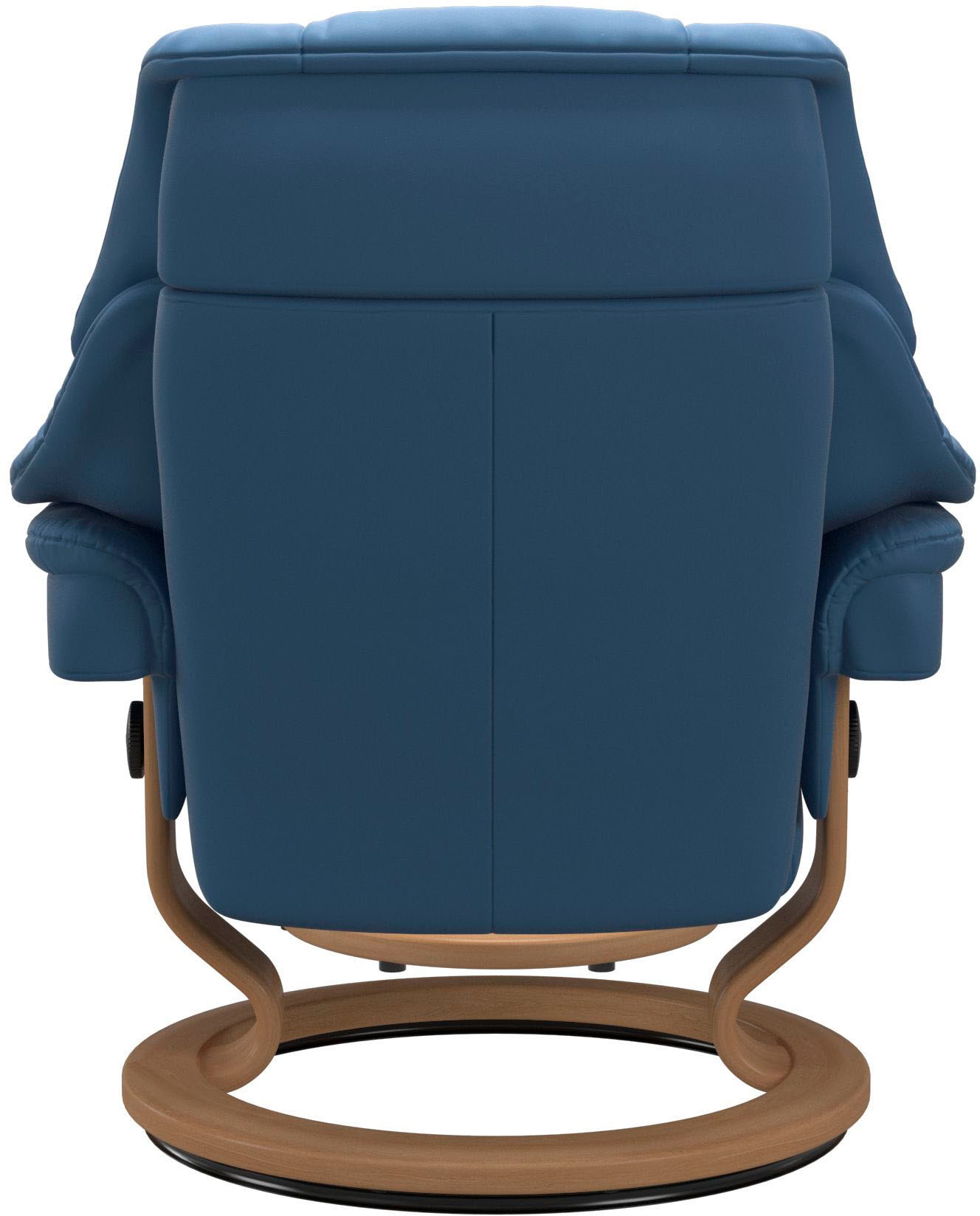 Stressless® Relaxsessel »Reno« Set, Relaxsessel mit Hocker,  mit Hocker, mit Classic Base, Größe S, M & L, Gestell Eiche