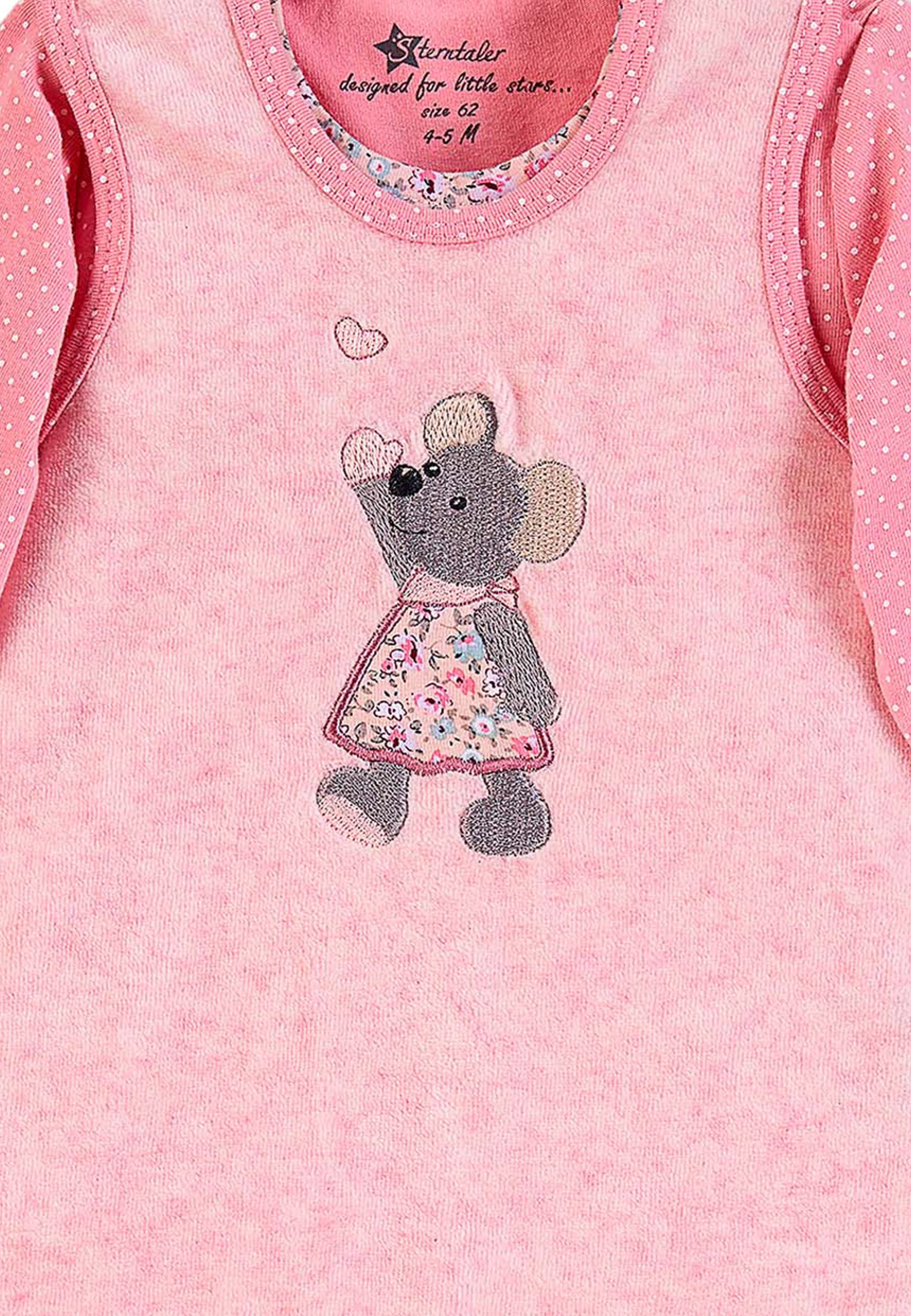 Sterntaler® Shirt & Hose »Strampler-Set Nicki Mabel«