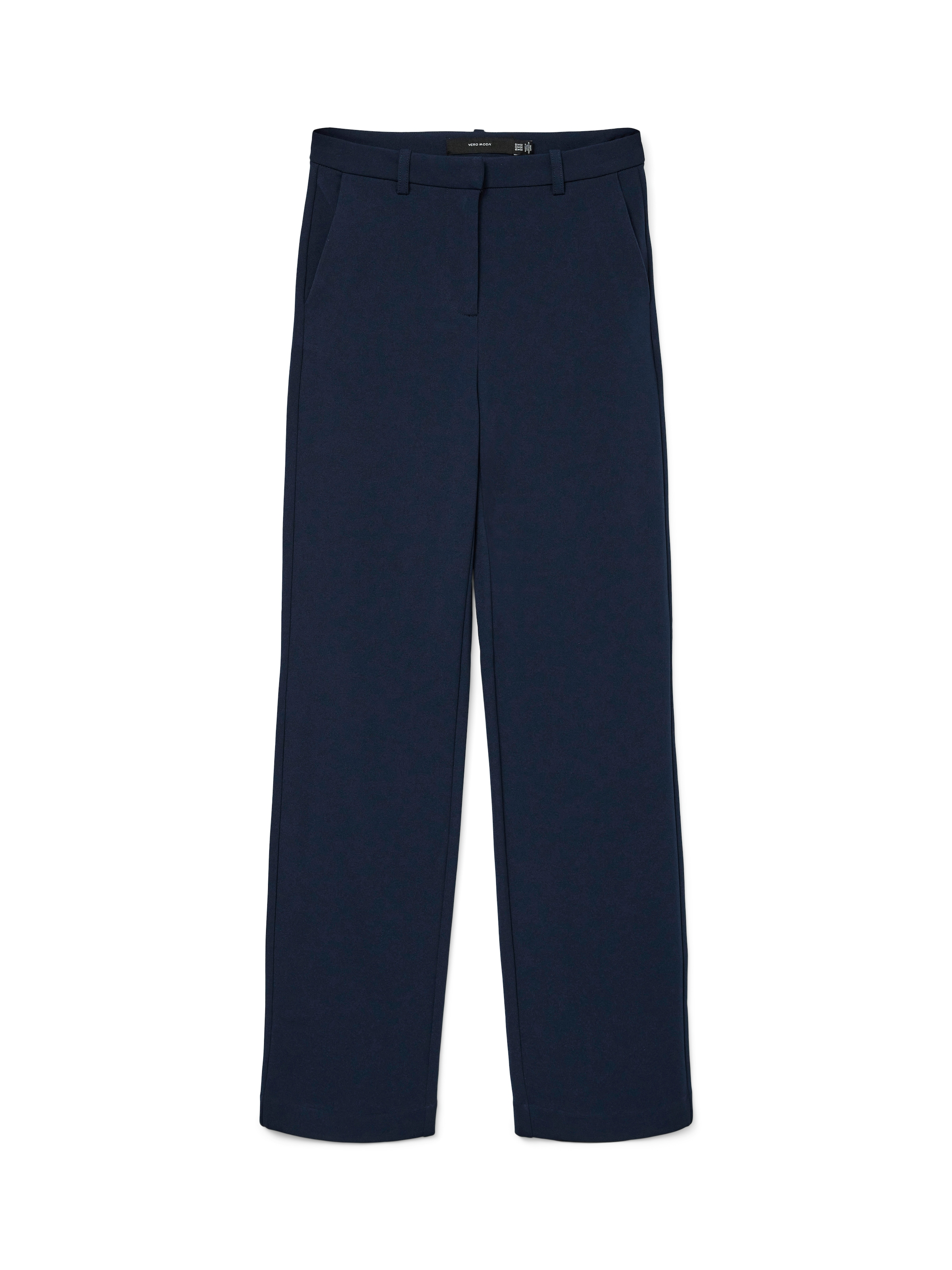 Vero Moda Anzughose »VMZAMIRA MW SLIM STRAIGHT PANT NOOS«  Materialmix