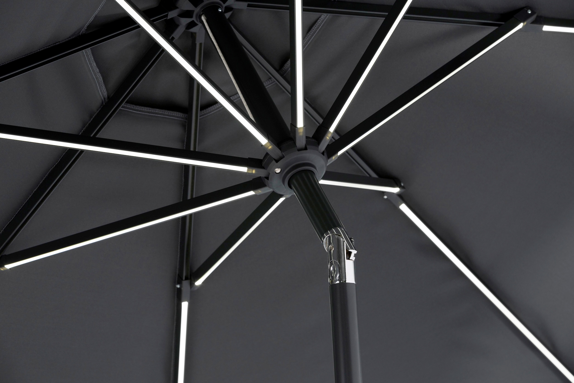 Schneider Schirme Sonnenschirm »Blacklight it«, ohne Schirmständer
