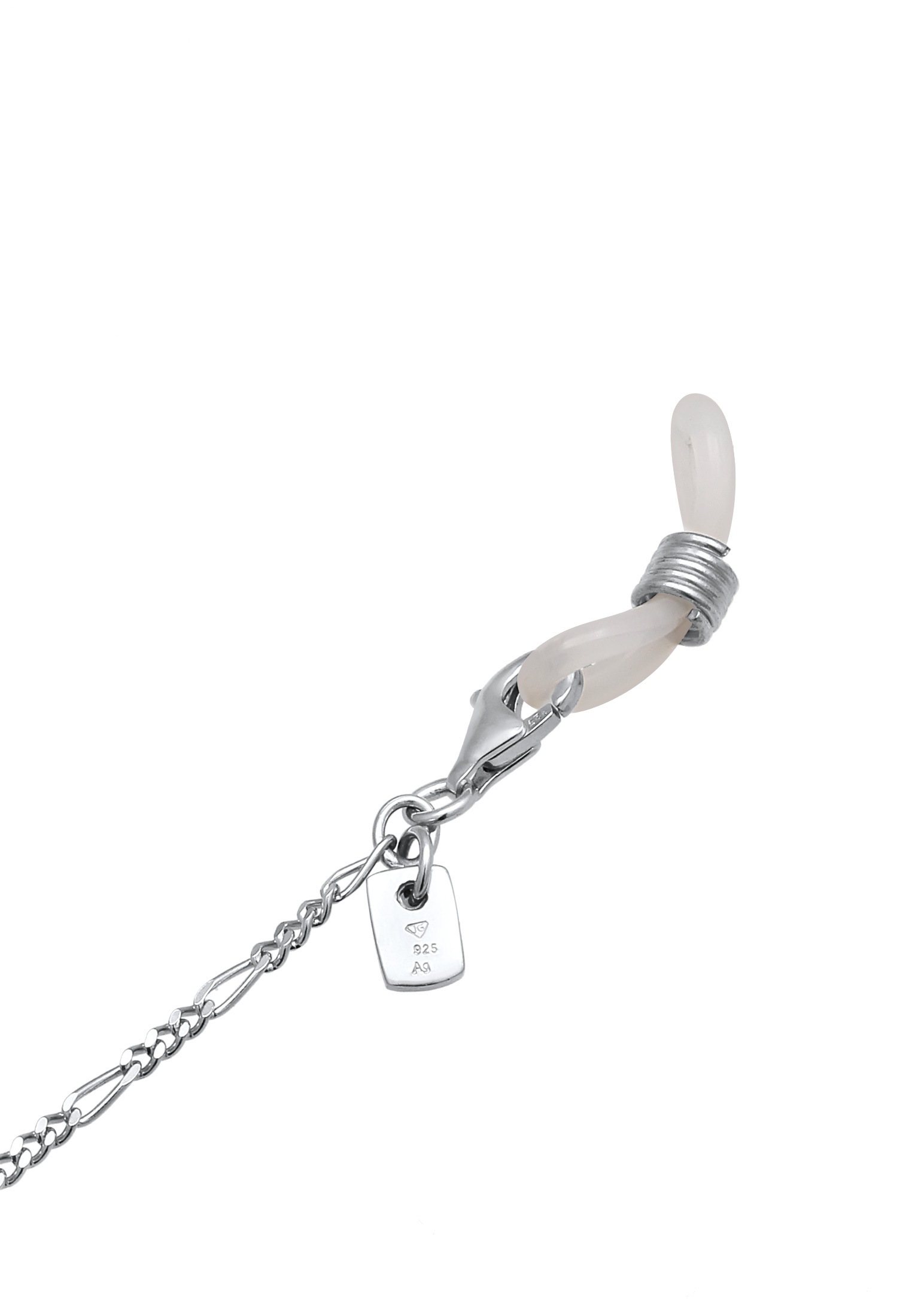 Kuzzoi Schmuckset »Schmuckzubehör Brillenkette Figaro Gliederkette 925 Sterling Silber«