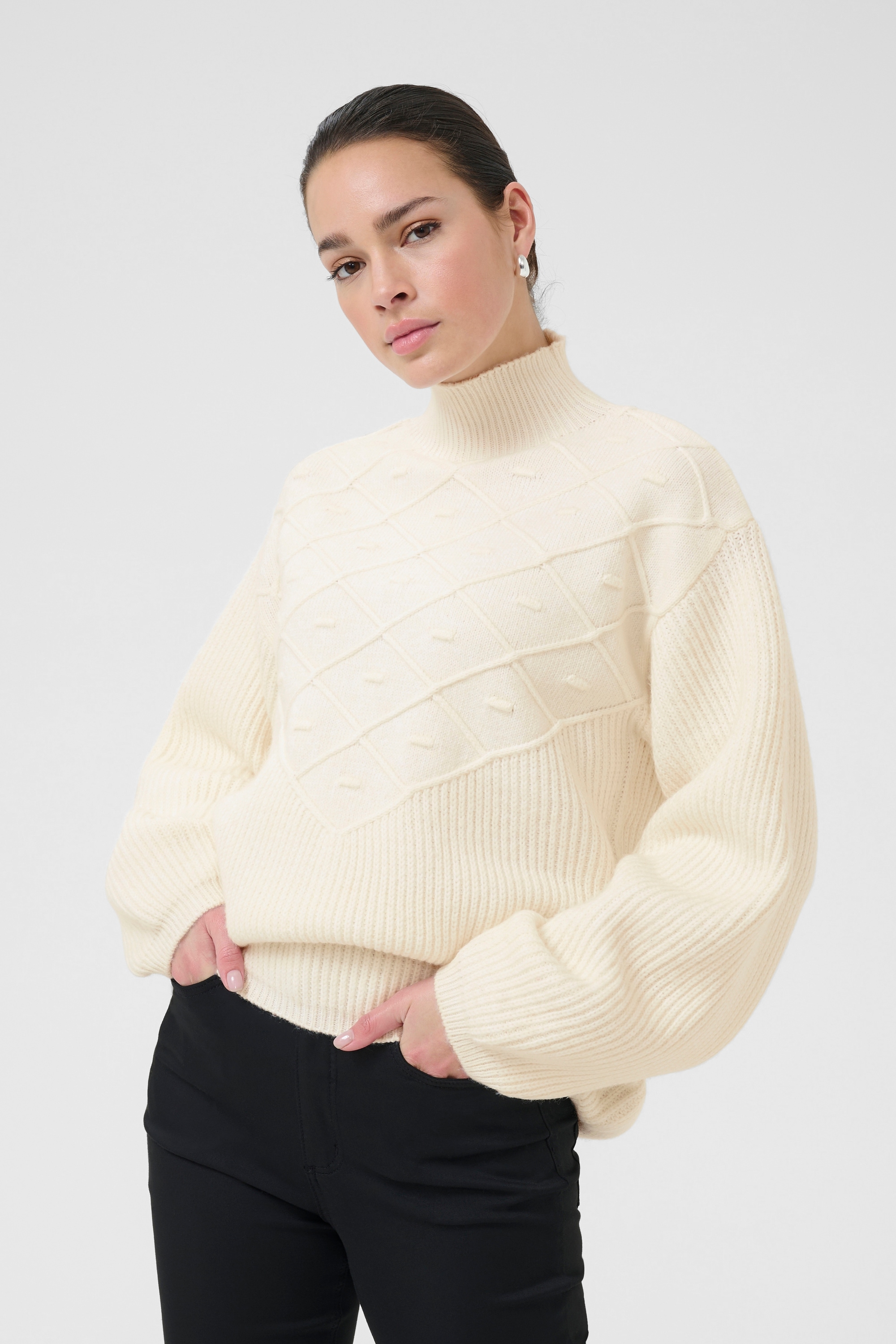KAFFE Strickpullover »Strickpullover KAmaddie«