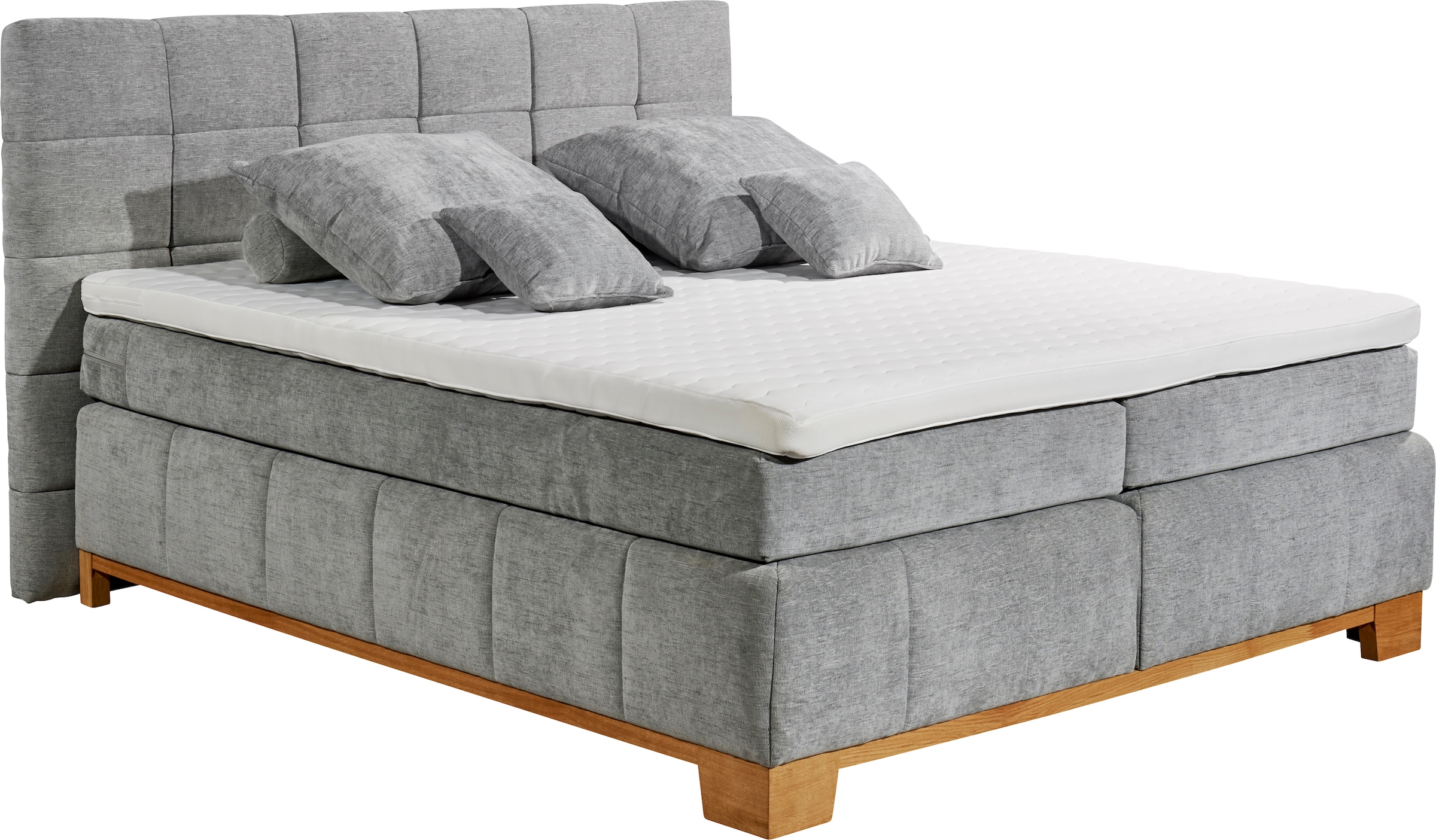 Boxspringbett »Viborg«, inkl. Topper mit Klimaband