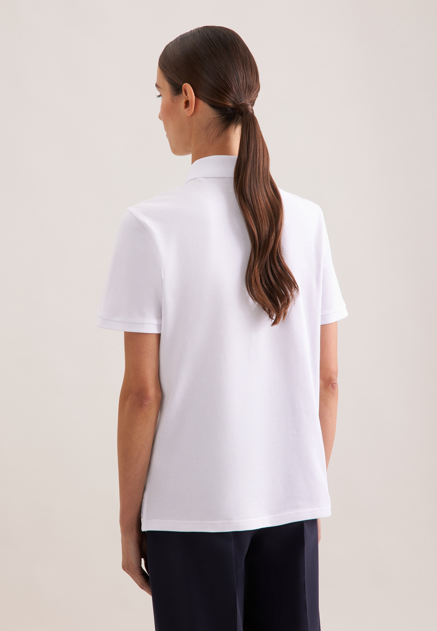 seidensticker Poloshirt »Schwarze Rose« Polo Uni