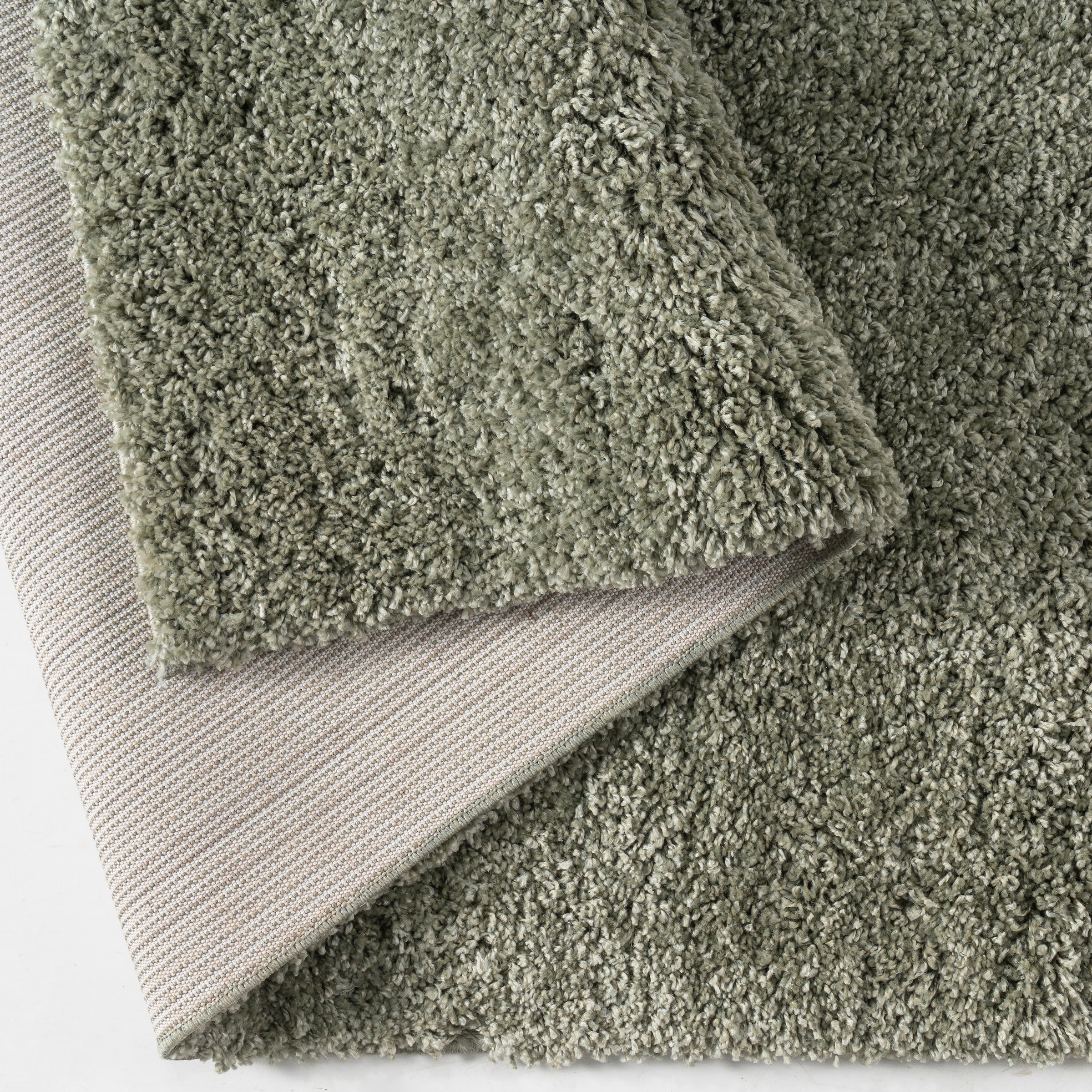 my home Hochflor-Teppich »Viva« rechteckig 45 mm Höhe Uni Farben, einfarbig, besonders weich und kuschelig, Kundenliebling