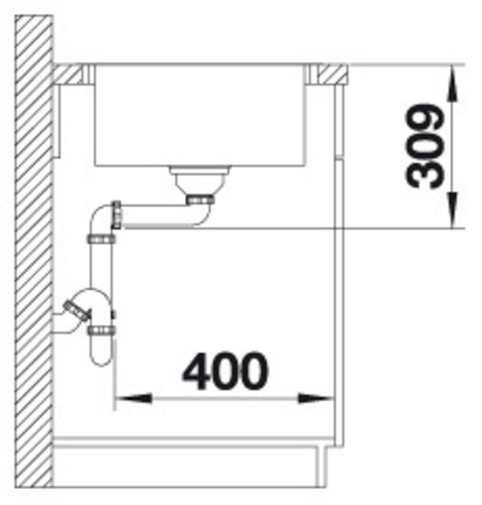 Blanco Edelstahlspüle »LEMIS XL 6 S-IF Compact«, zum wechselseitigen Einbau geeignet