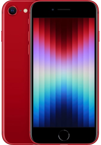 Smartphone »iPhone SE (2022)«, (PRODUCT)RED, 11,94 cm/4,7 Zoll, 128 GB Speicherplatz,...