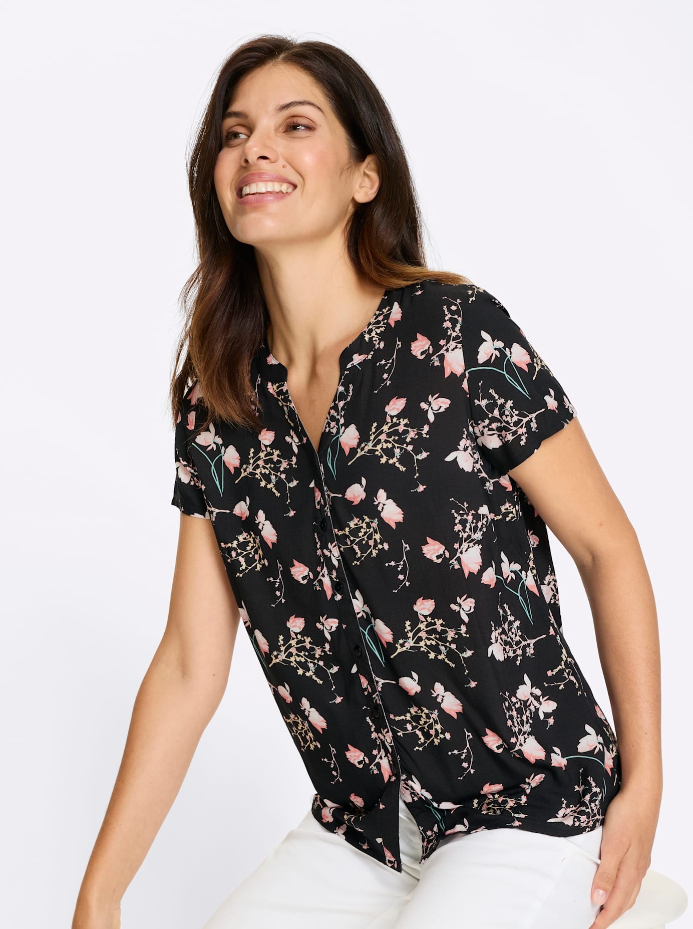 Classic Basics Schlupfbluse