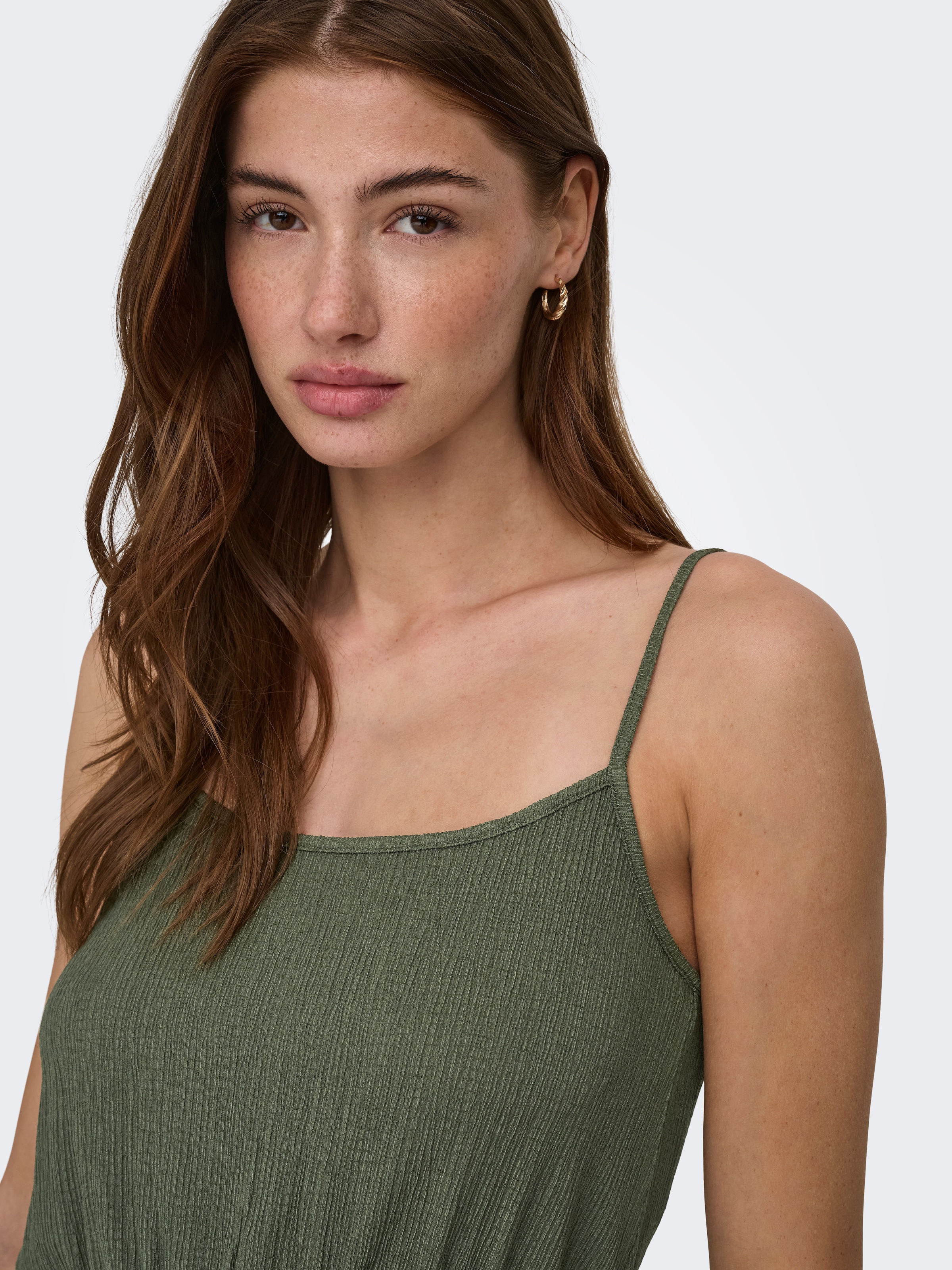 ONLY Maxikleid »ONLALTA S/L LONG STRAP DRESS PNT ZLO«