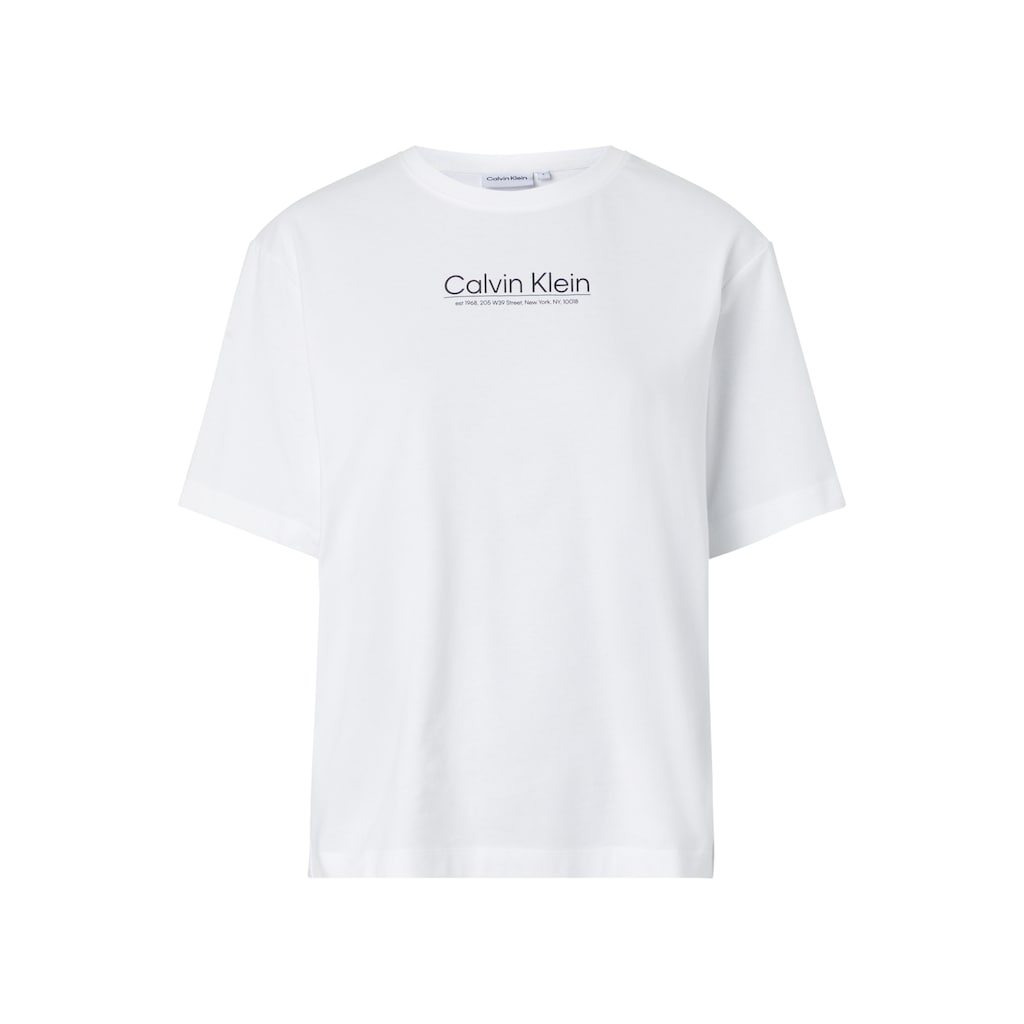 Calvin Klein T-Shirt »COORDINATES LOGO GRAPHIC T-SHIRT«