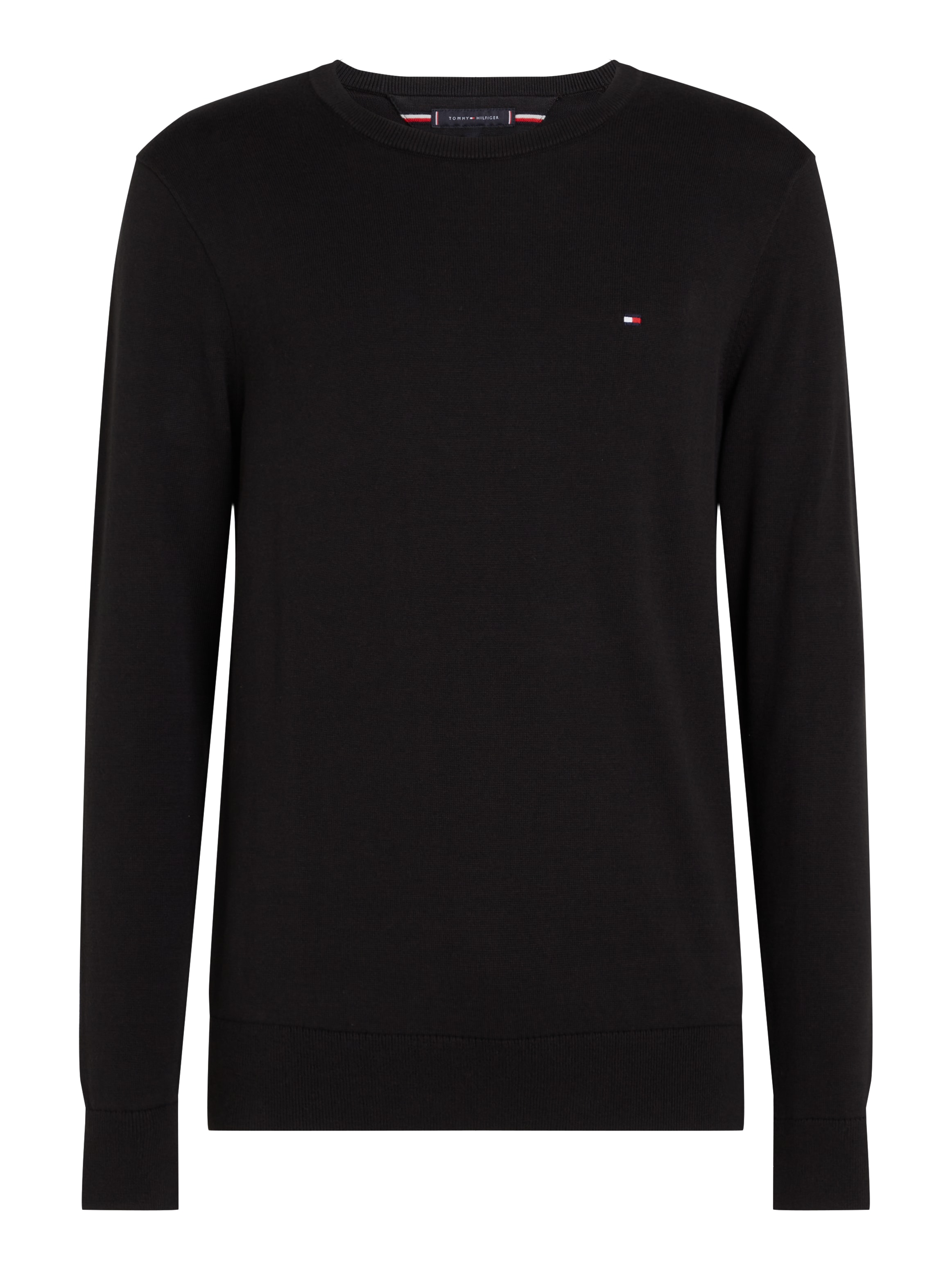 Tommy Hilfiger Rundhalspullover »ESSENTIAL COTTON CREW NECK«