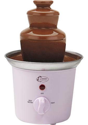 bestron Schokoladenbrunnen »ACF300P«, 3 Etagen, Warmhaltefunktion, 60 Watt, Farbe: Rosa kaufen