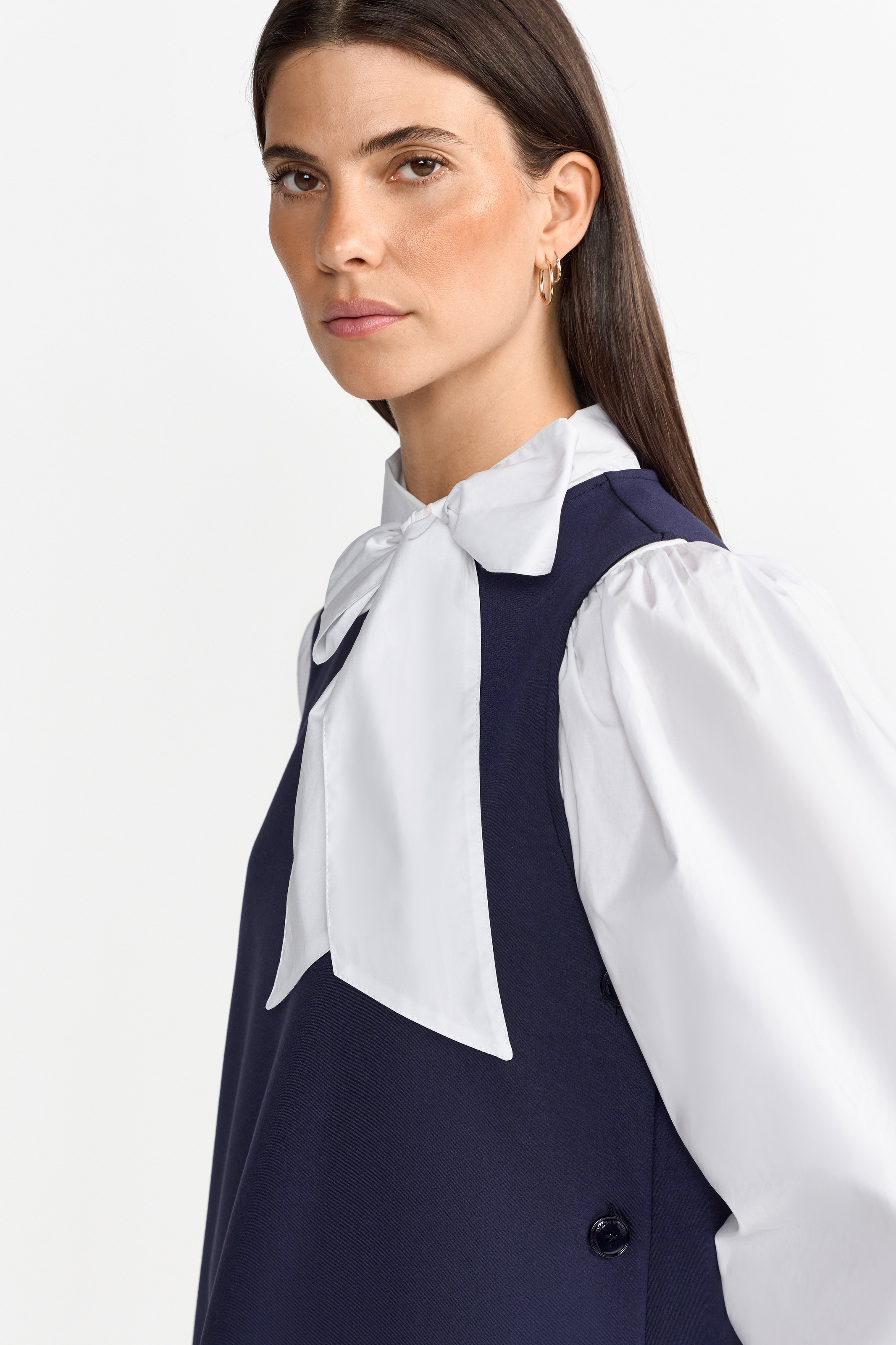 RICHROYAL Jerseykleid, Mit Rundhalsausschnitt