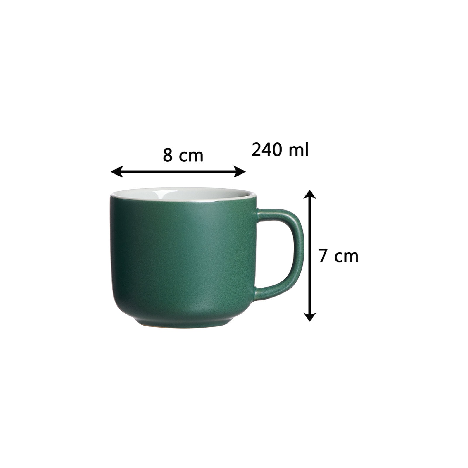 Ritzenhoff & Breker Tasse »Kaffeetasse mit Untertasse Jasper 240 ml«