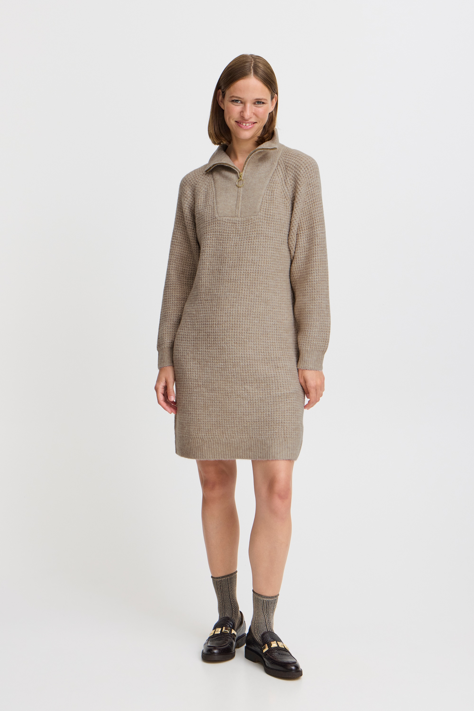 b.young Midikleid »Kleid BYMISHA«