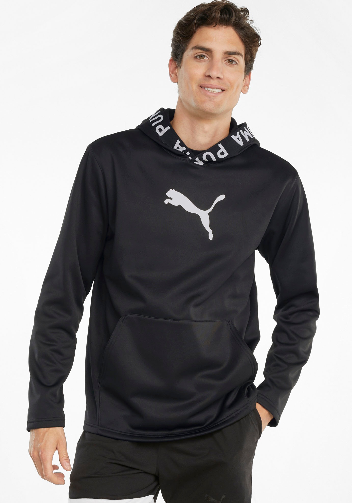 PUMA Kapuzensweatshirt »TRAIN PWR FLEECE HOODIE«