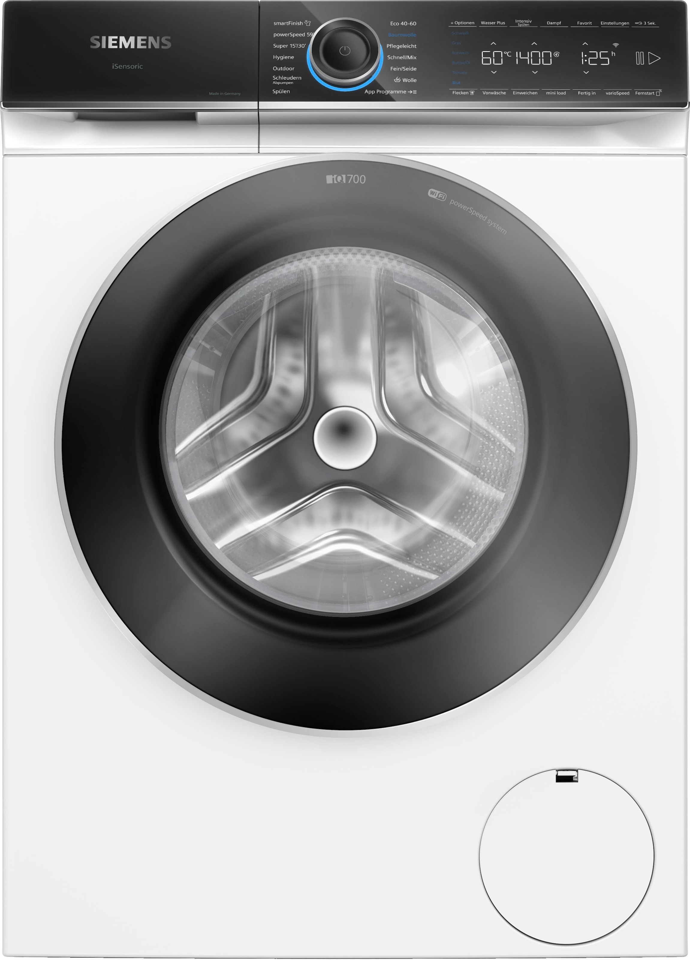 SIEMENS Waschmaschine kg, smartFinish dank OTTO Shop WG44B2040, – im »WG44B2040«, glättet 9 sämtliche U/min, 1400 Dampf Knitterfalten Online