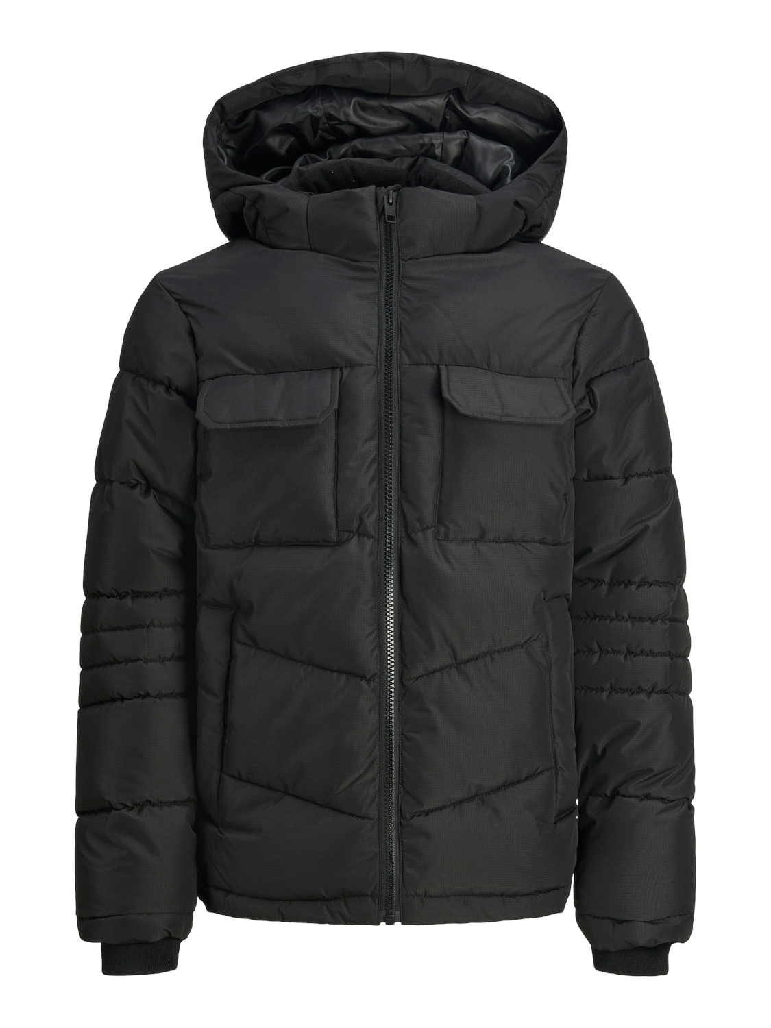 Outdoorjacke »JJBUILD PUFFER JNR«, mit Kapuze