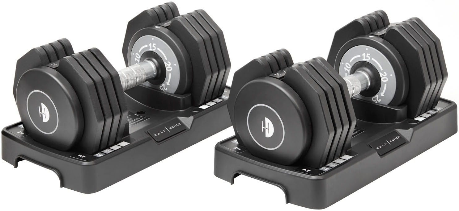 Half Human Hantel »Verstellbare Hantel - 10 kg« 10 kg 1 Stk. tlg. Gewicht pro Hantel beträgt 10 kg in schwarz