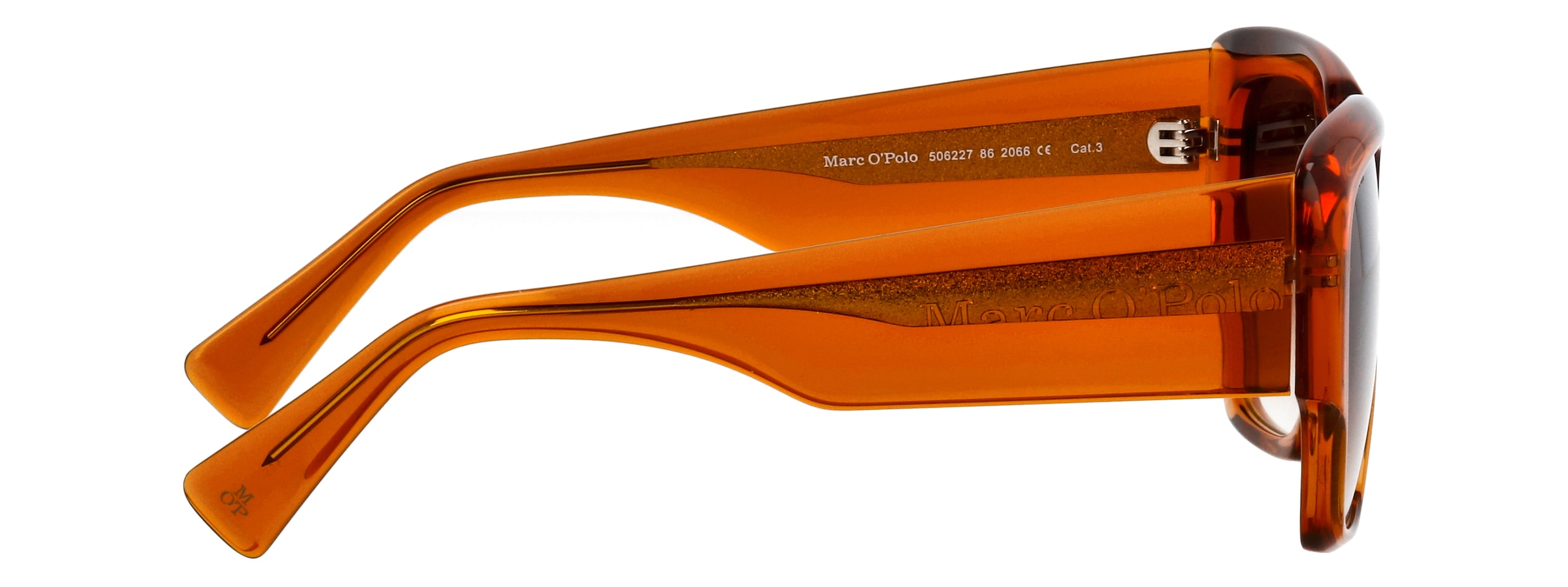 Marc O'Polo Sonnenbrille »506227«, Form Karree/Eckig, Logoschriftzug auf Bügel und Glas, CR 39