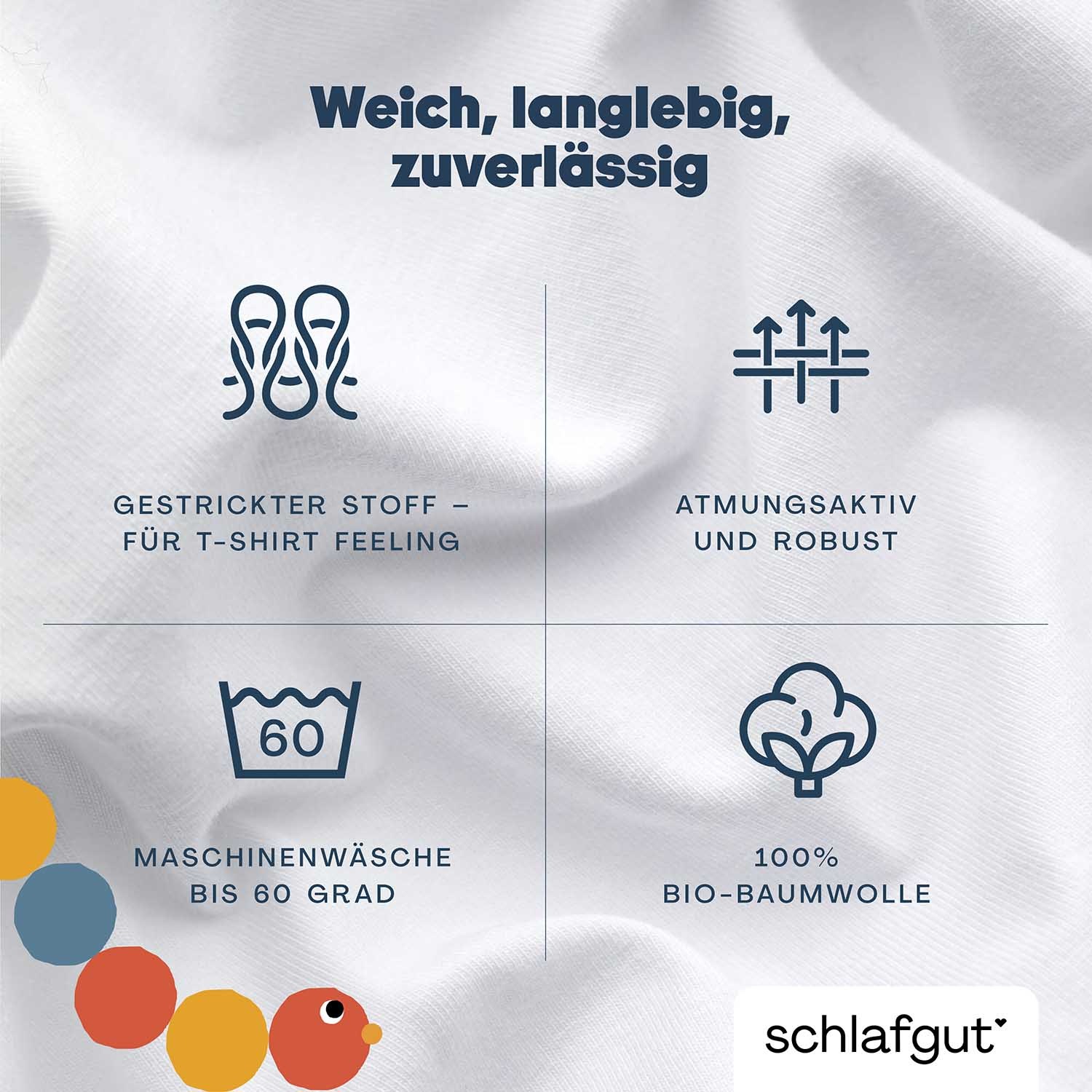 Schlafgut Spannbettlaken »Casual Mini Spannbettlaken«, für Kinder, MADE IN GREEN by OEKO-TEX®