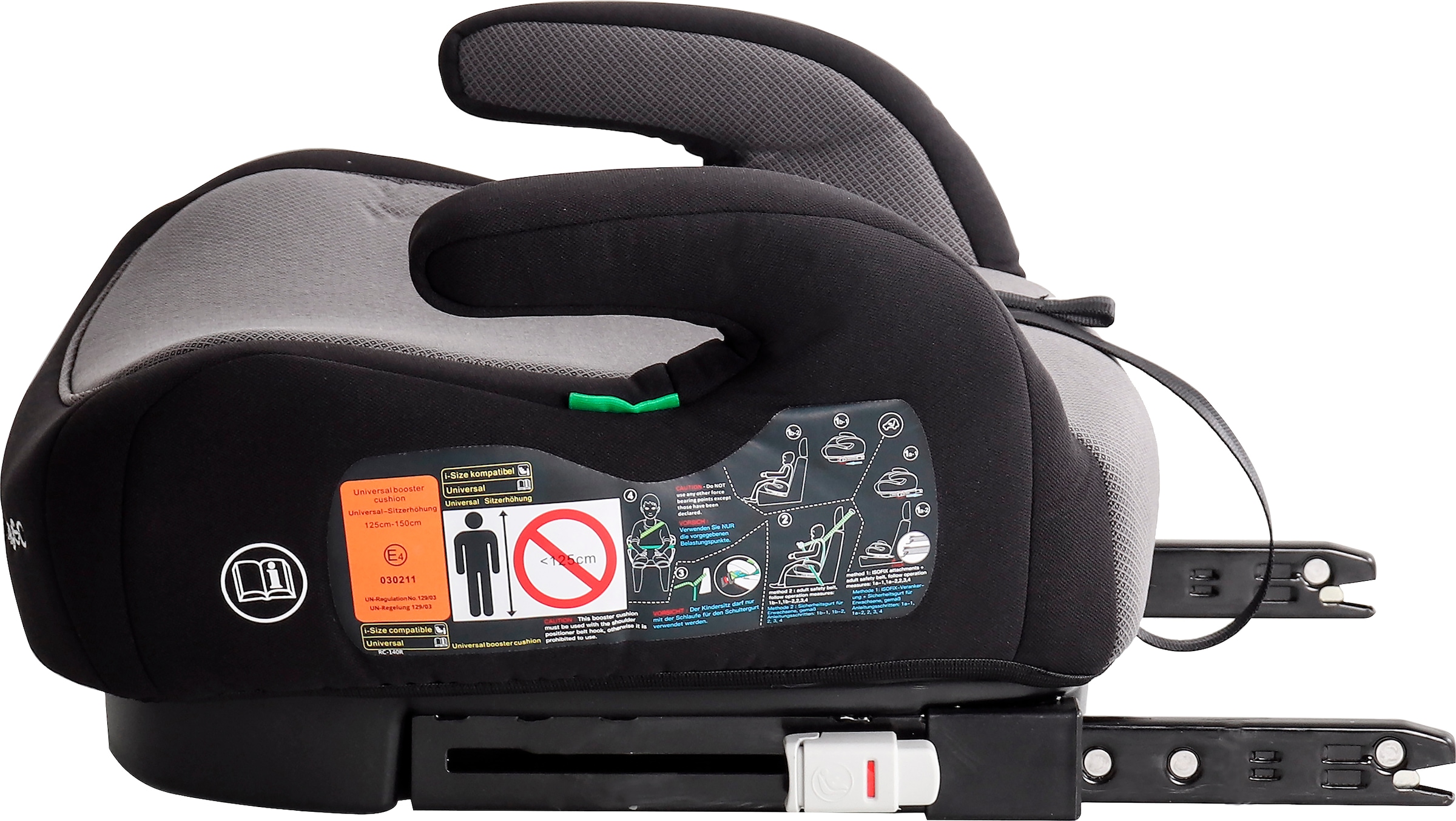 BabyGo Kindersitzerhöhung »Bursa IV Isofix 126-150 cm«, vorwärts gerichtet