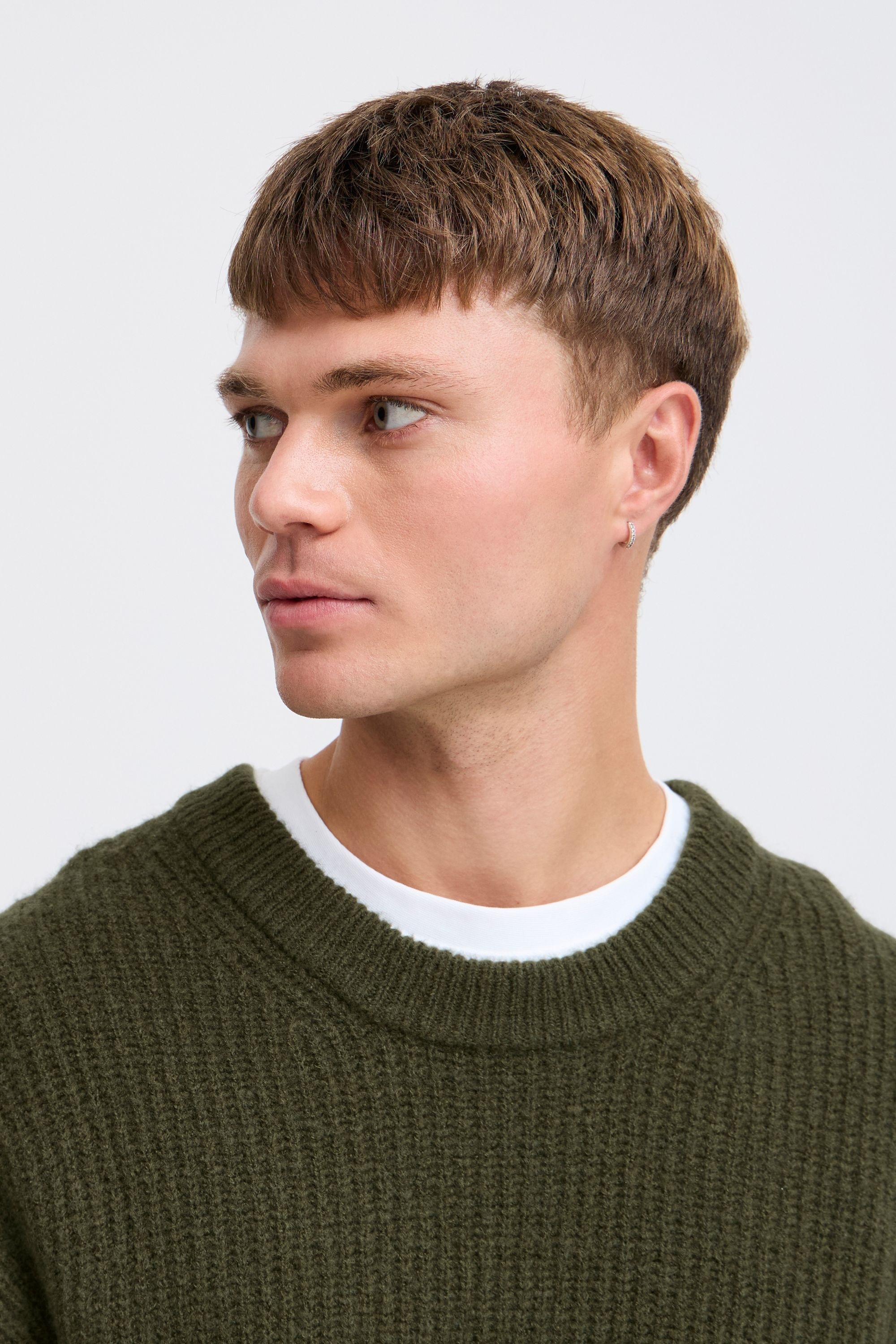 !Solid Strickfleece-Pullover »Strickpullover SDNOHI«