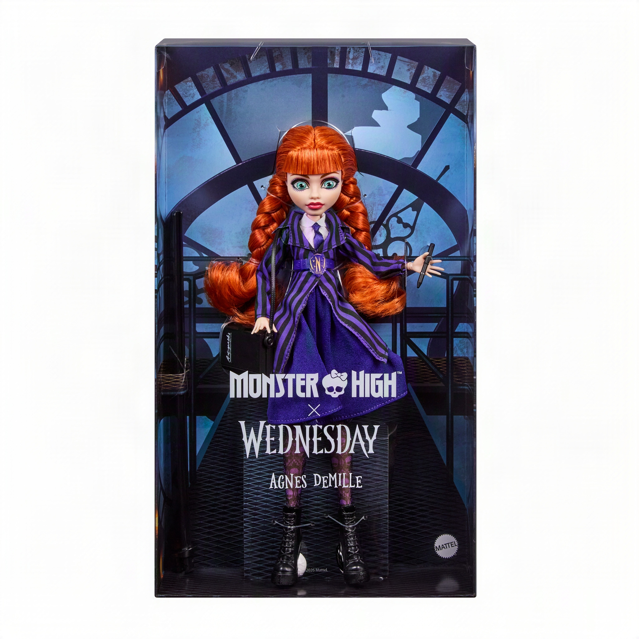 MonsterHigh™ Anziehpuppe »Monster High x Wednesday Agnes DeMille« Sammlerpuppe