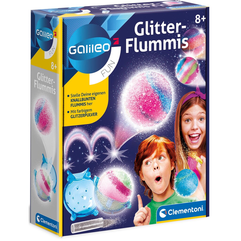 Clementoni® Kreativset »Galileo, Glitter-Flummis«