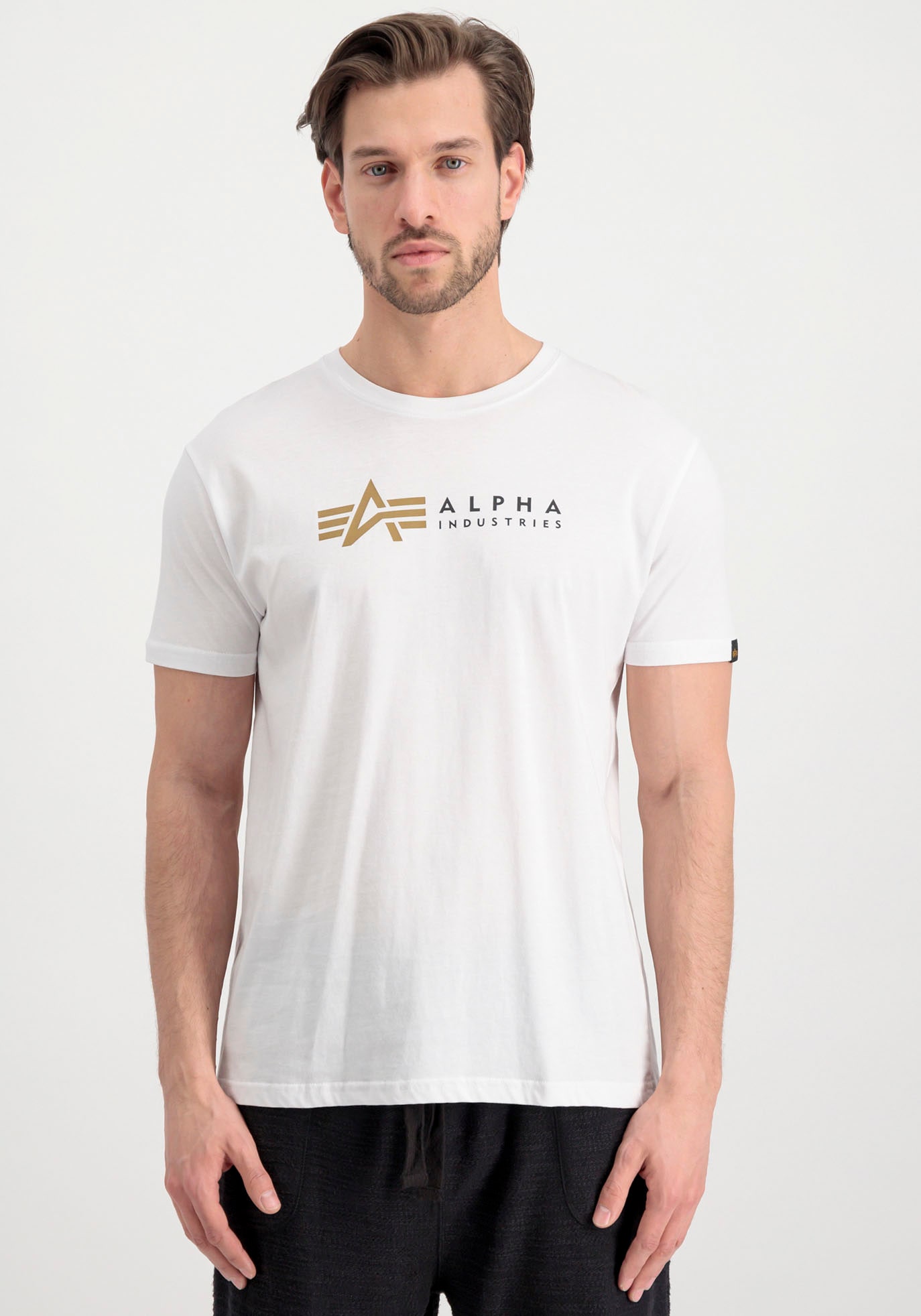 Alpha Industries Kurzarmshirt »Alpha Label T« online kaufen bei OTTO | 