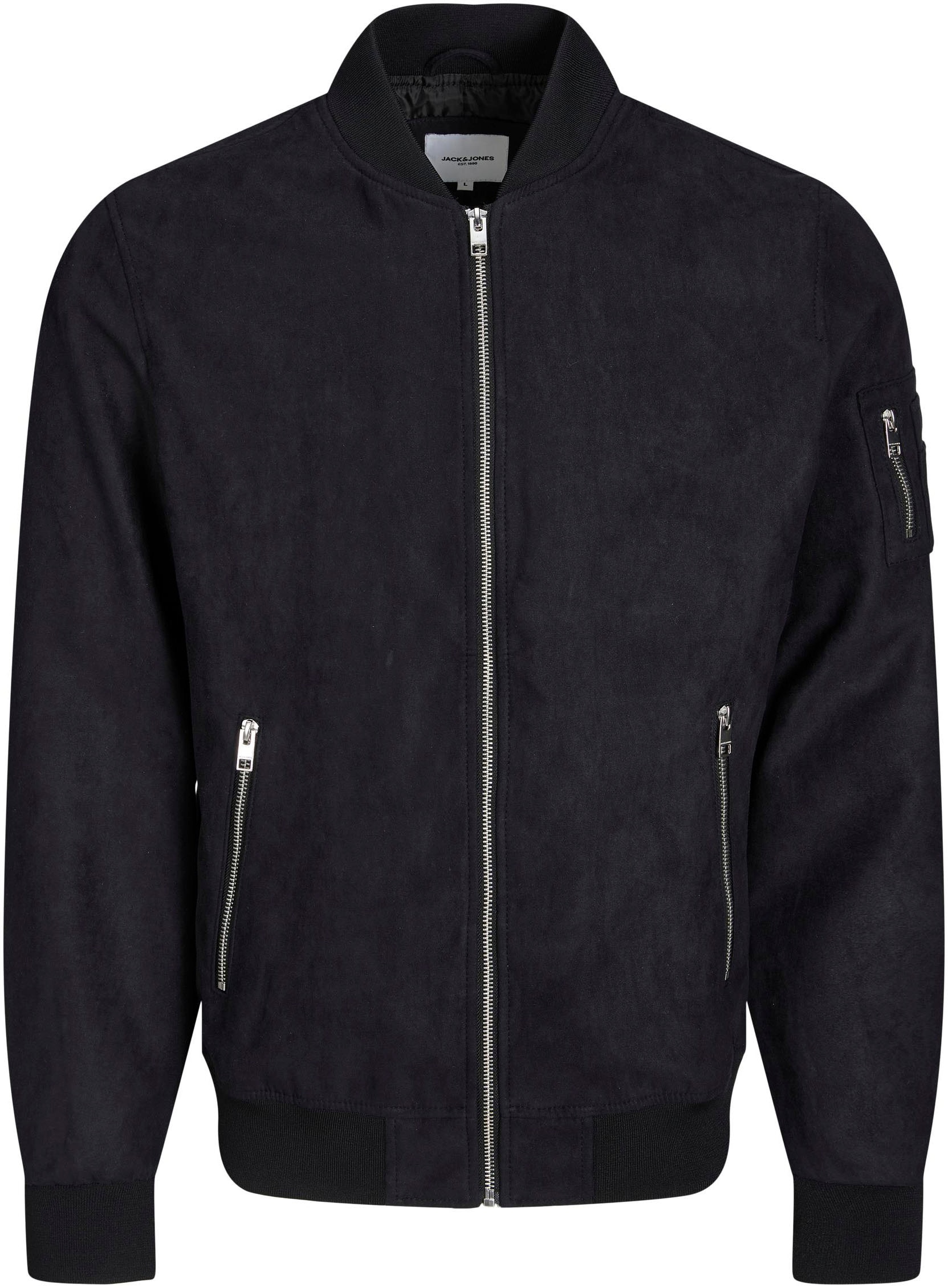 Jack & Jones Blouson »JJEROCKY FAUX SUEDE BOMBER NOOS«