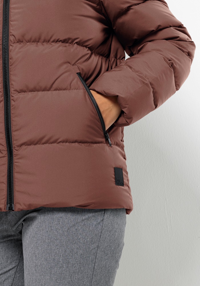 Jack Wolfskin Daunenjacke »FROZEN PALACE JACKET W«, mit Kapuze