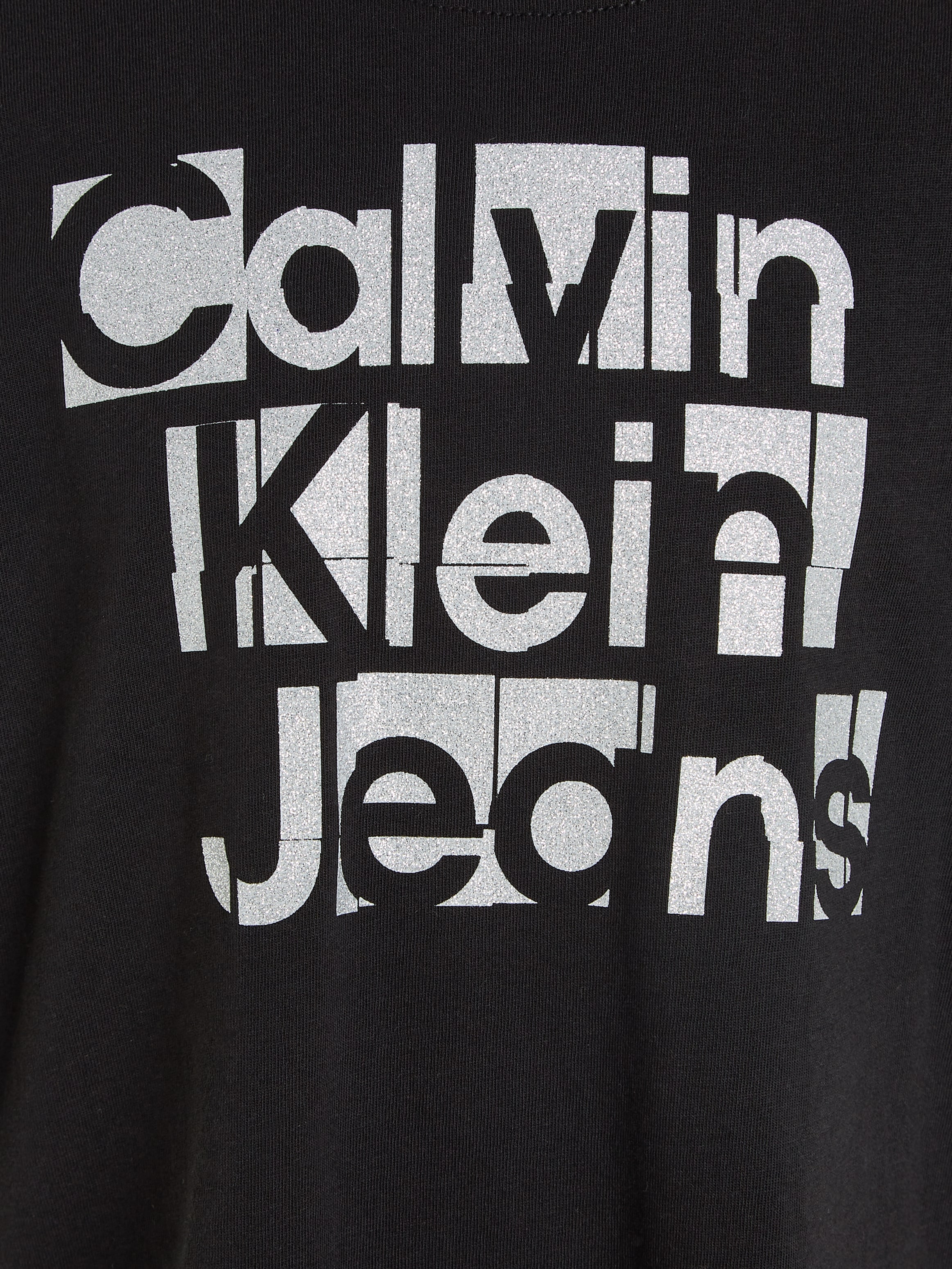 Calvin Klein Jeans T-Shirt »METALLIC CKJ BOXY T-SHIRT«, für Kinder bis 16 Jahre