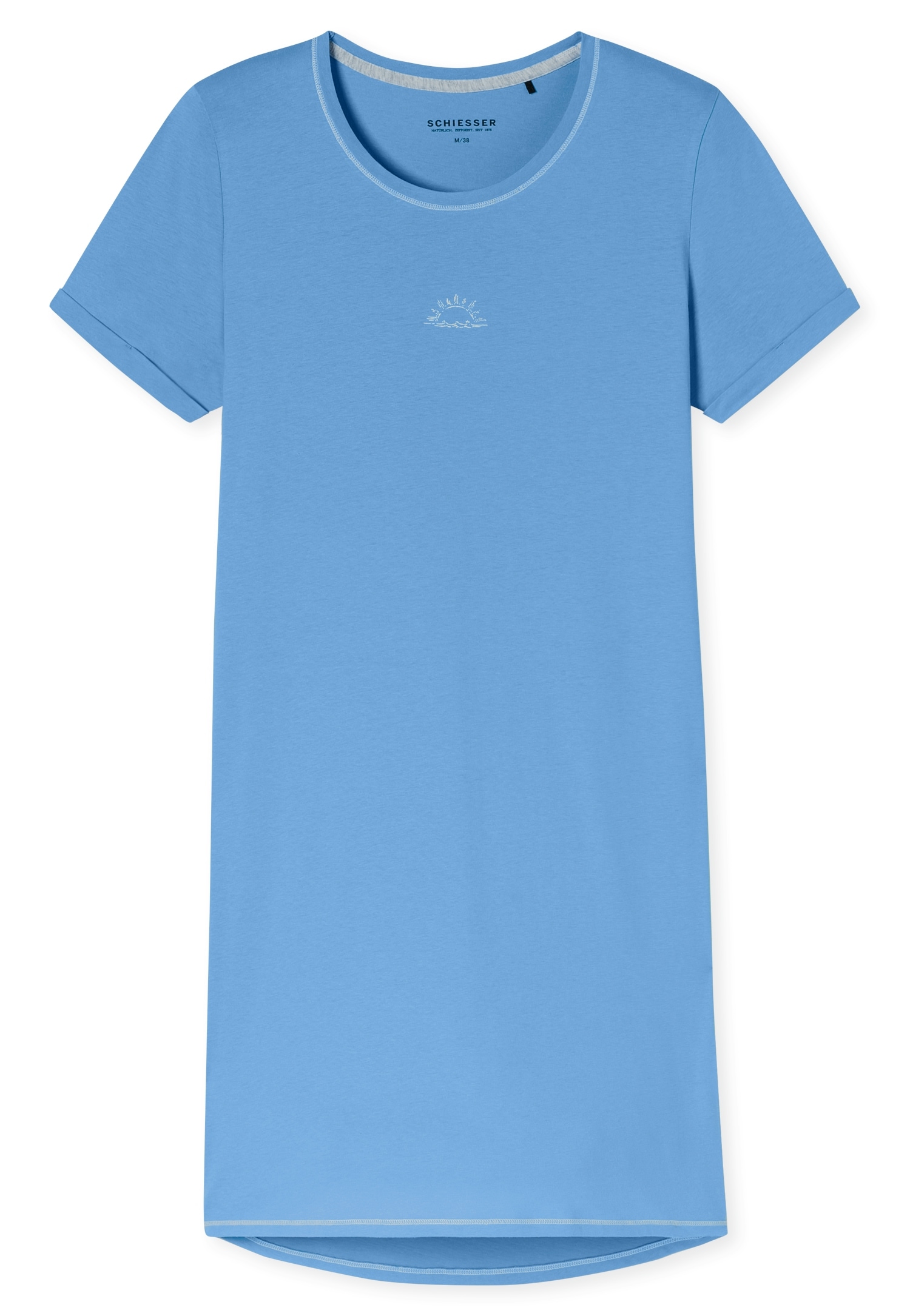 Schiesser Nachthemd »Casual Essentials«, mit Statement-Print