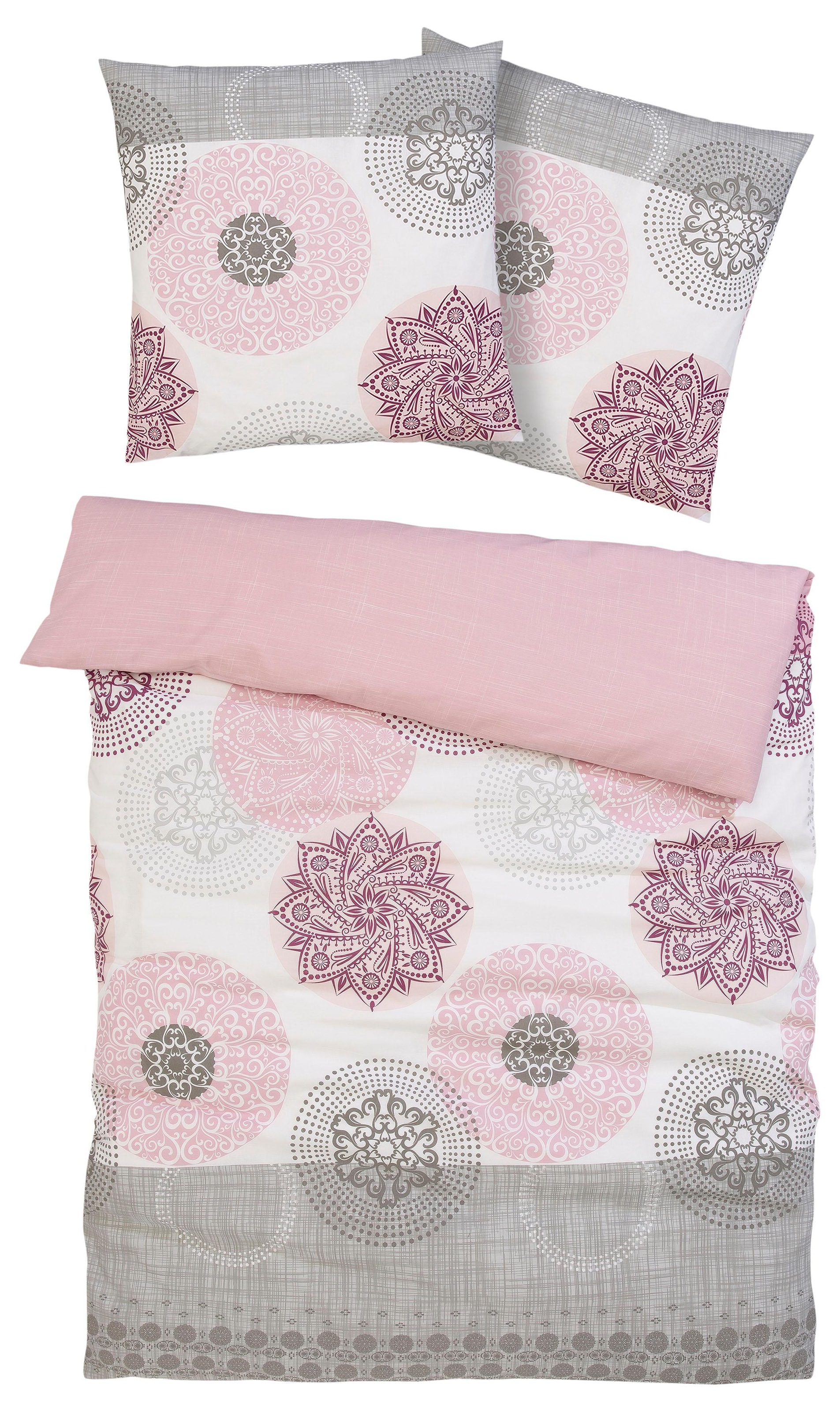 my home Bettwäsche »Tesso«, (2 tlg.), in unterschiedlichen Qualitäten, Design Ornamente
