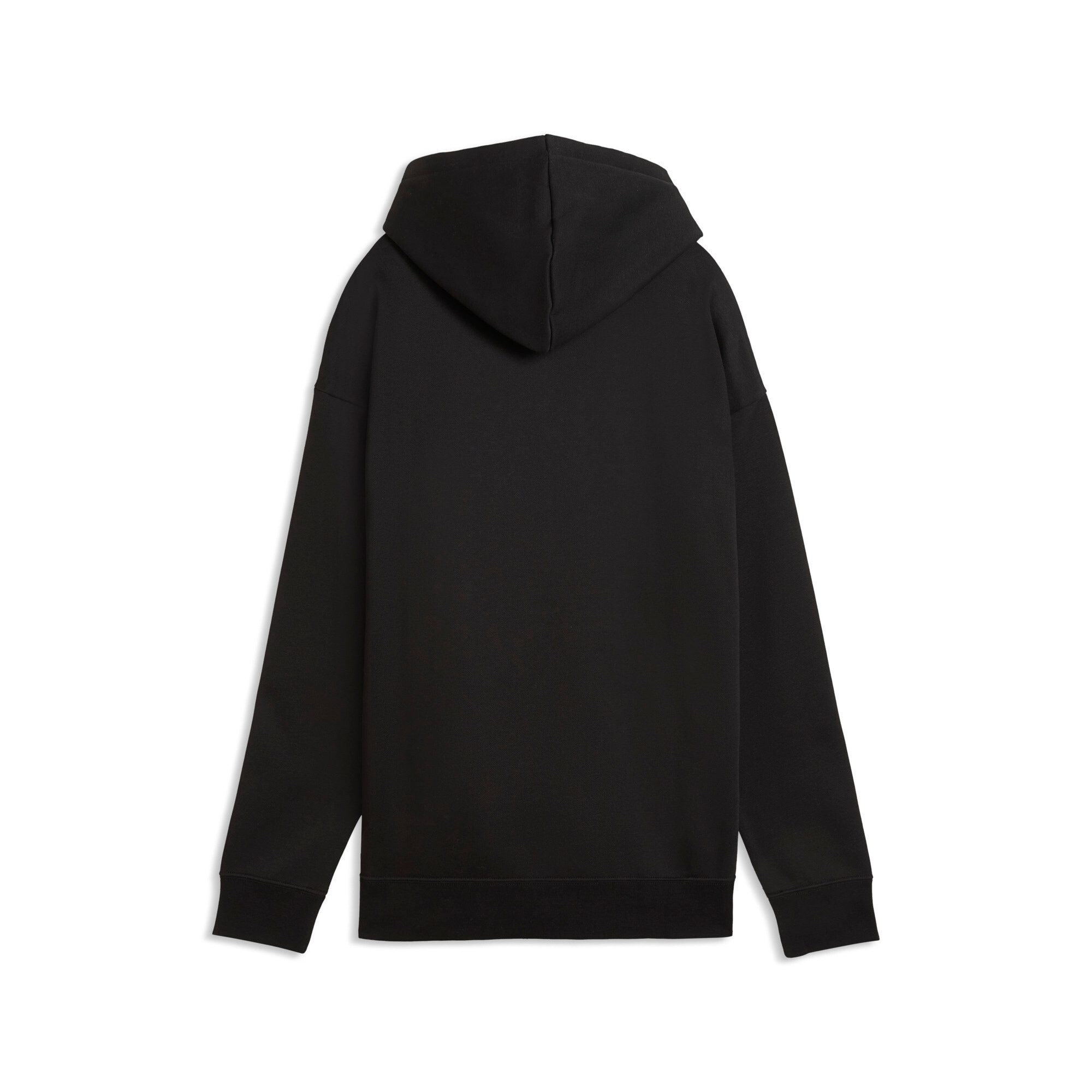 PUMA Kapuzensweatshirt »ESS CENTERED CAT LOGO RELAXED HOODIE FL«, mit Kapuze, mit angesetztem Bündchen am Ärmelabschluss

