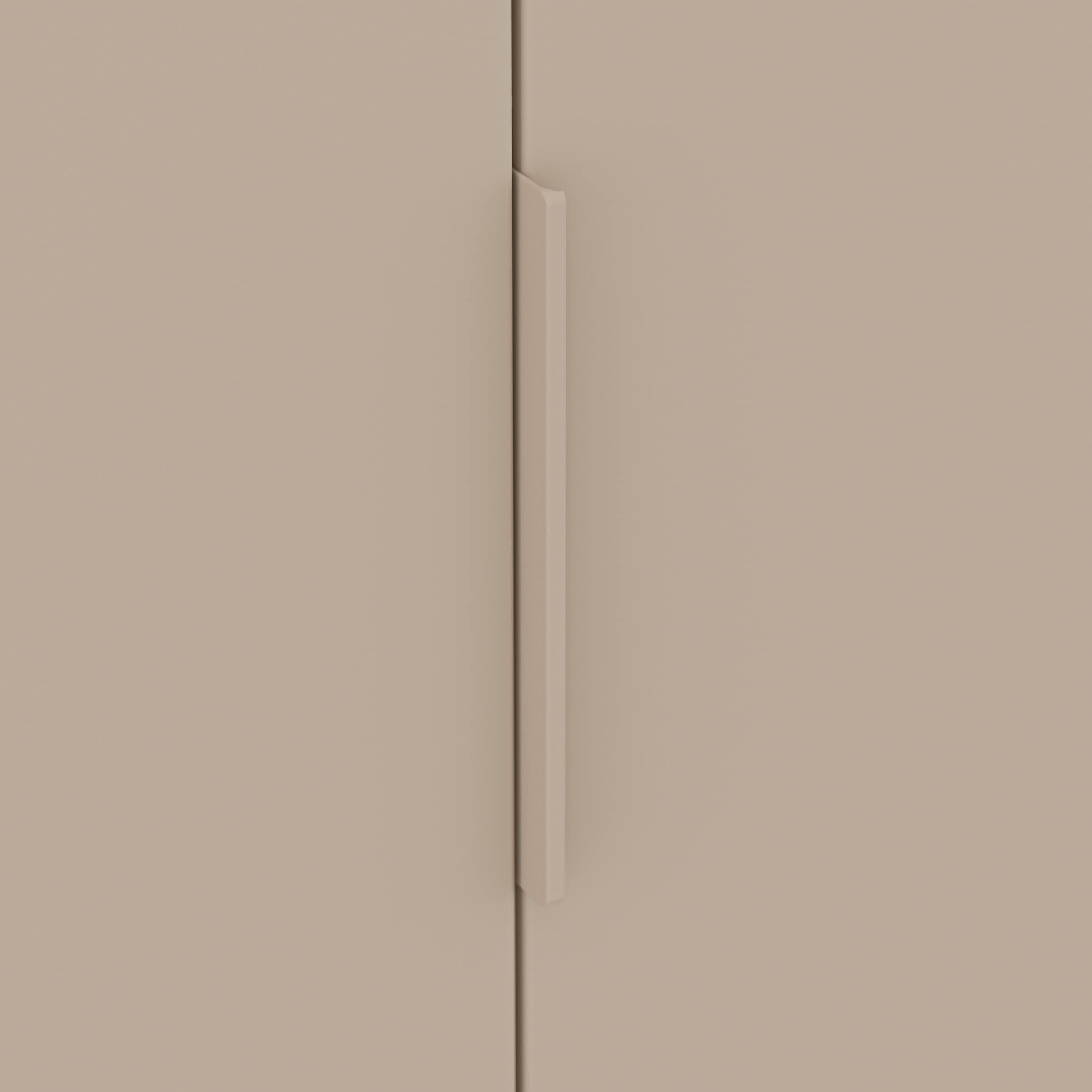 YUNY by PAIDI Kleiderschrank »HAZEL in Beige, inkl. Kleiderstangen und Einlegeböden« B/H/T ca. 95-130/198/52cm, mit 2 oder 3 Türen,  stabiler Drehtürenschrank aus Holz, mit Soft-Close-Funktion